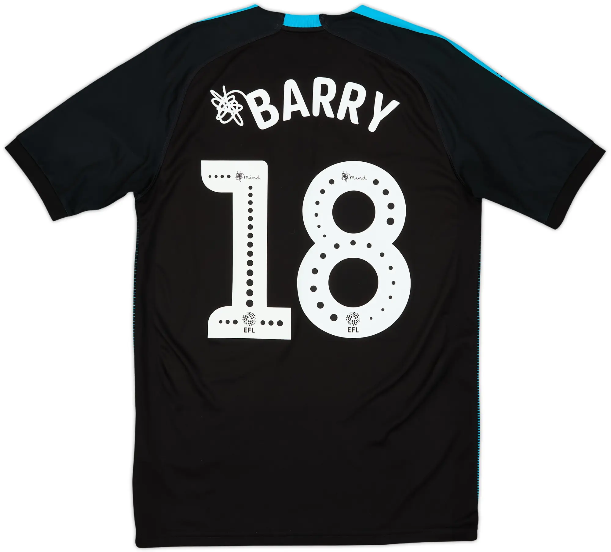 2018-19 West Brom Away Shirt Barry #18 - 10/10 - (S)
