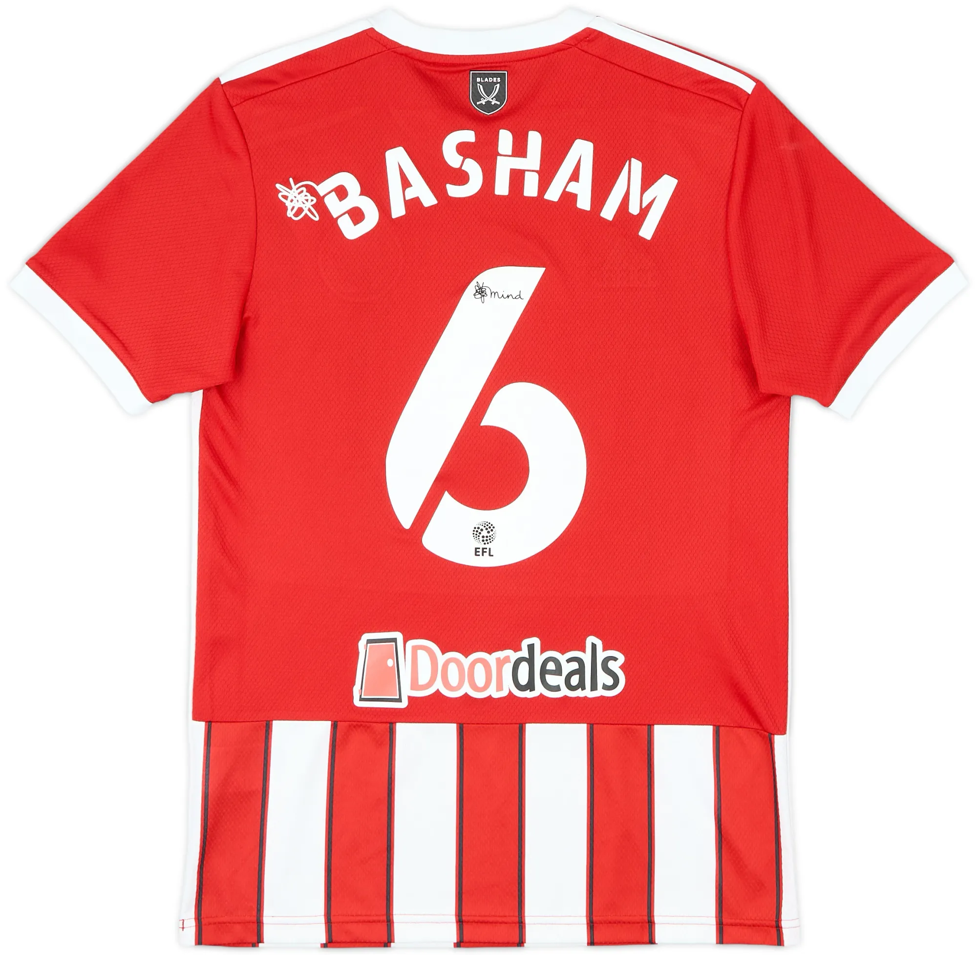 adidas Sheffield United Mens SS Home Shirt 2021/22