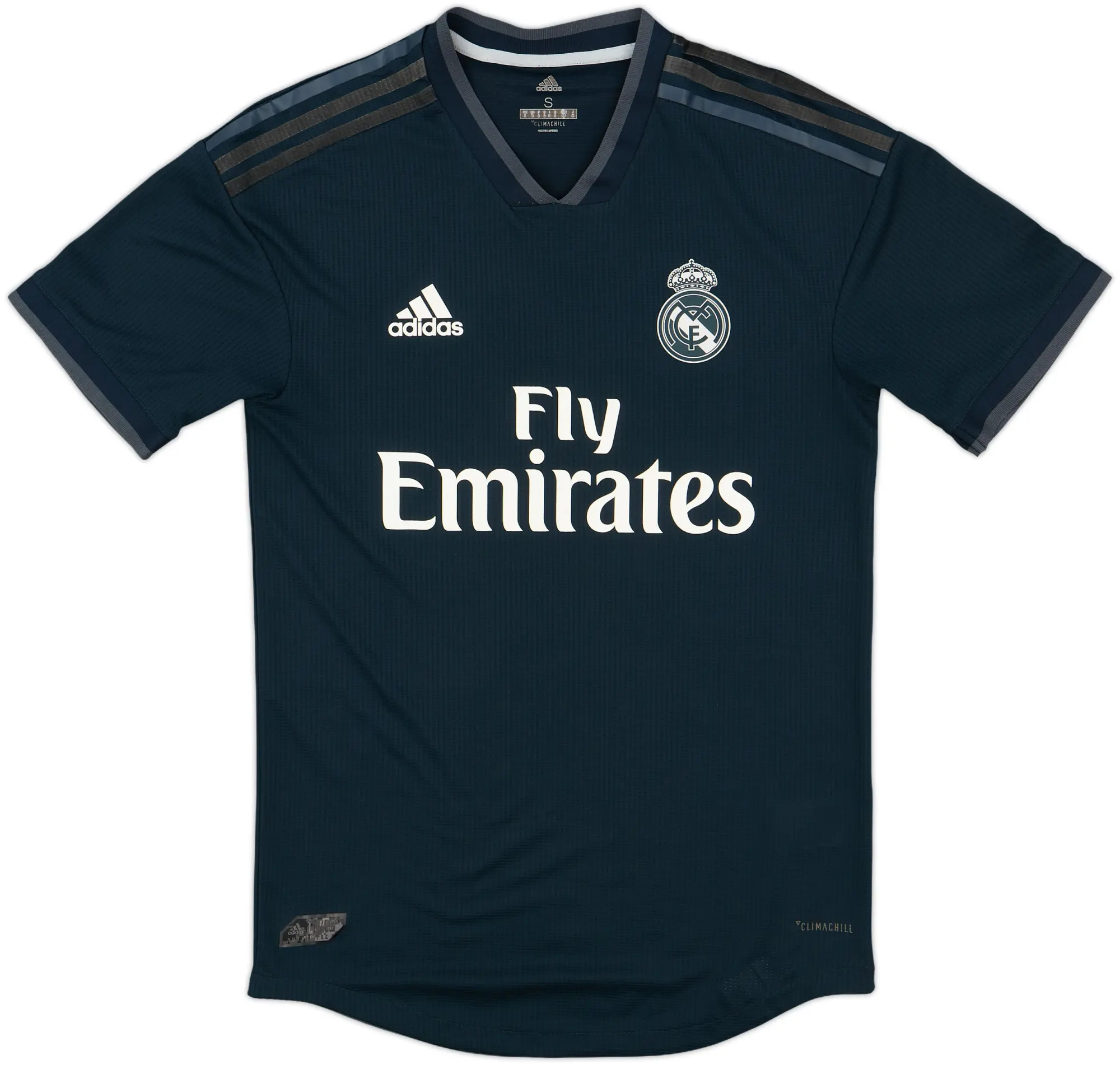 2018-19 Real Madrid Authentic Away Shirt - 6/10 - (S)