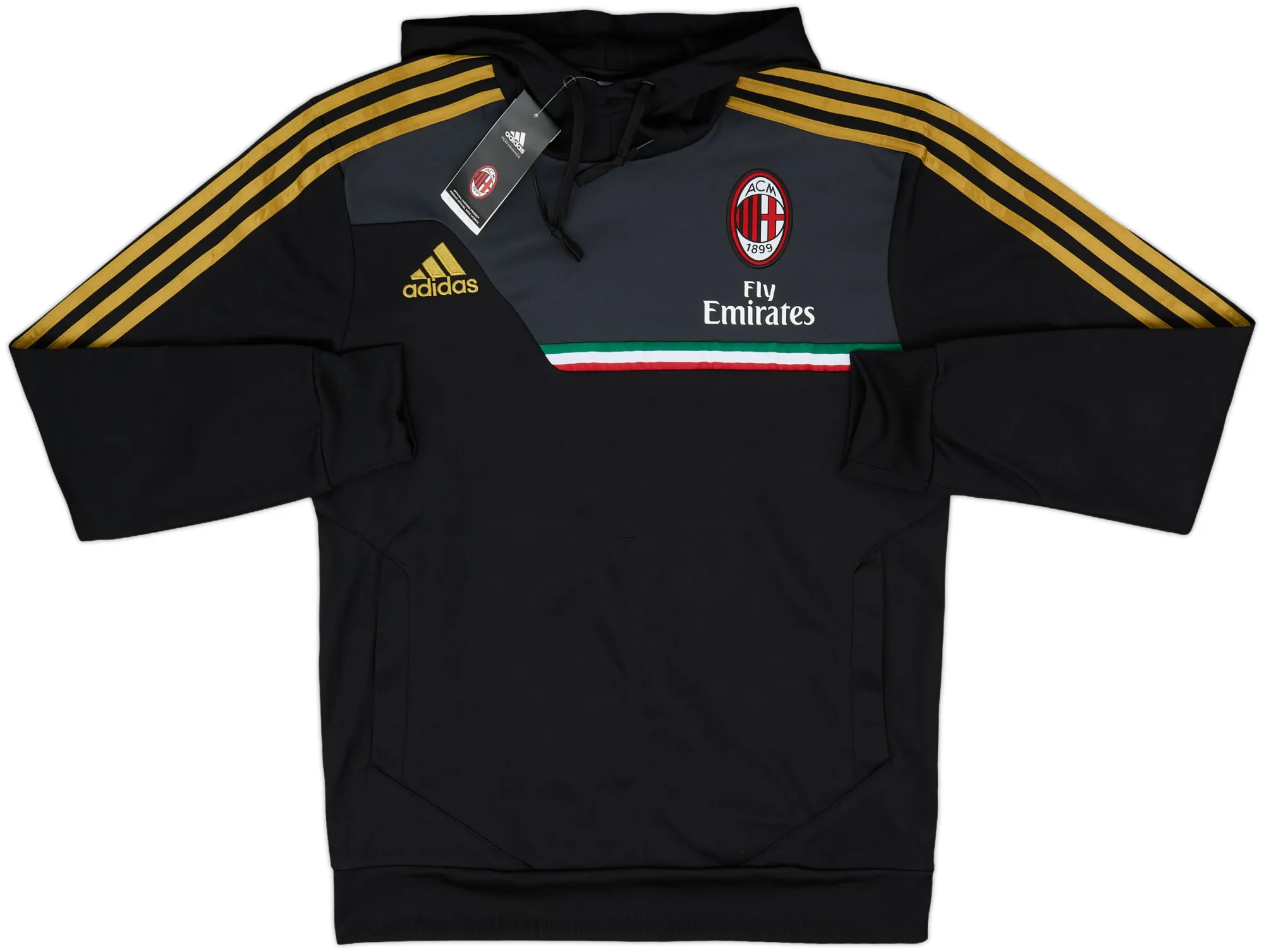 adidas AC Milan Mens SS Home Shirt 2013/14