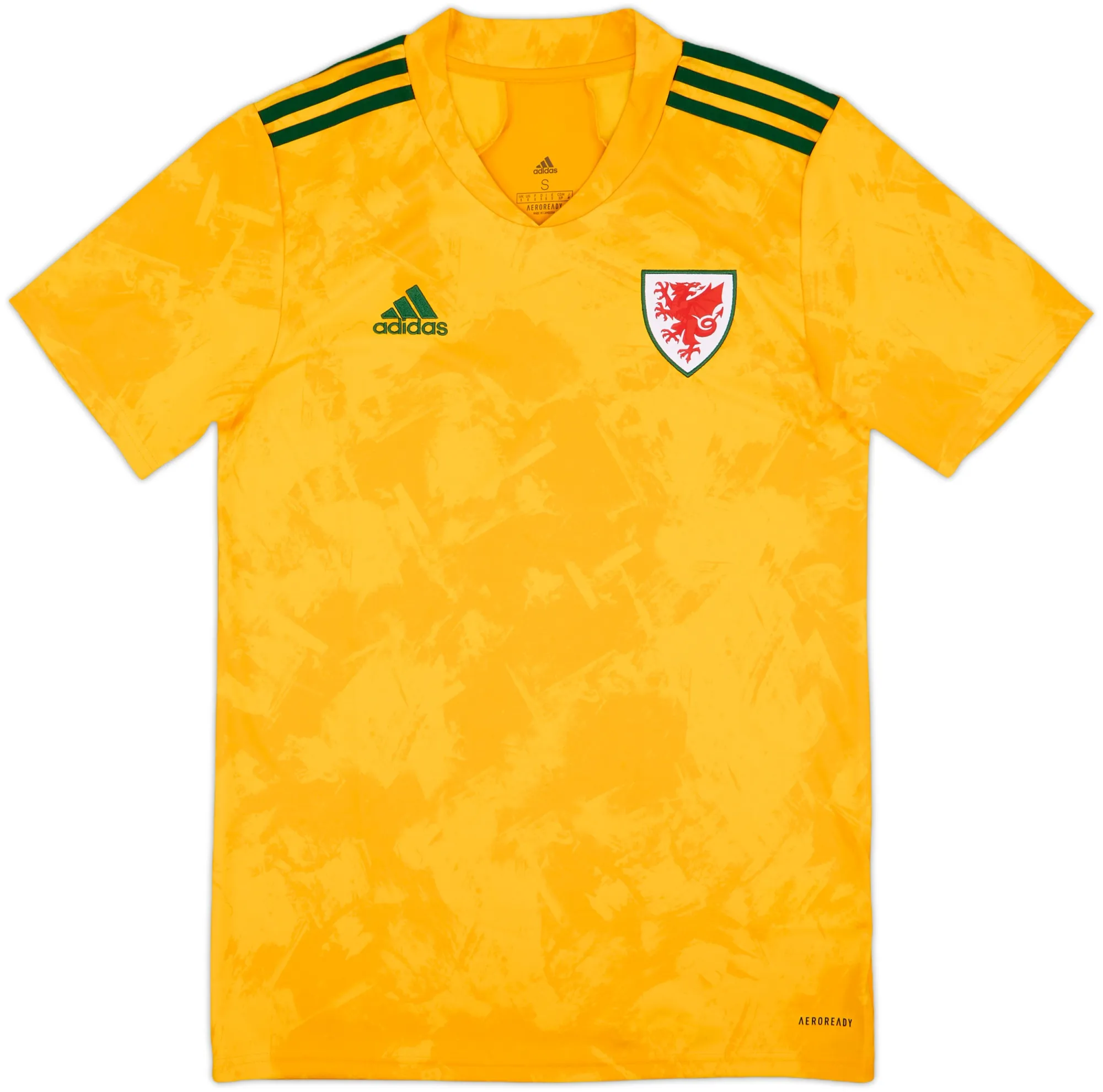 adidas Wales Mens SS Away Shirt 2020