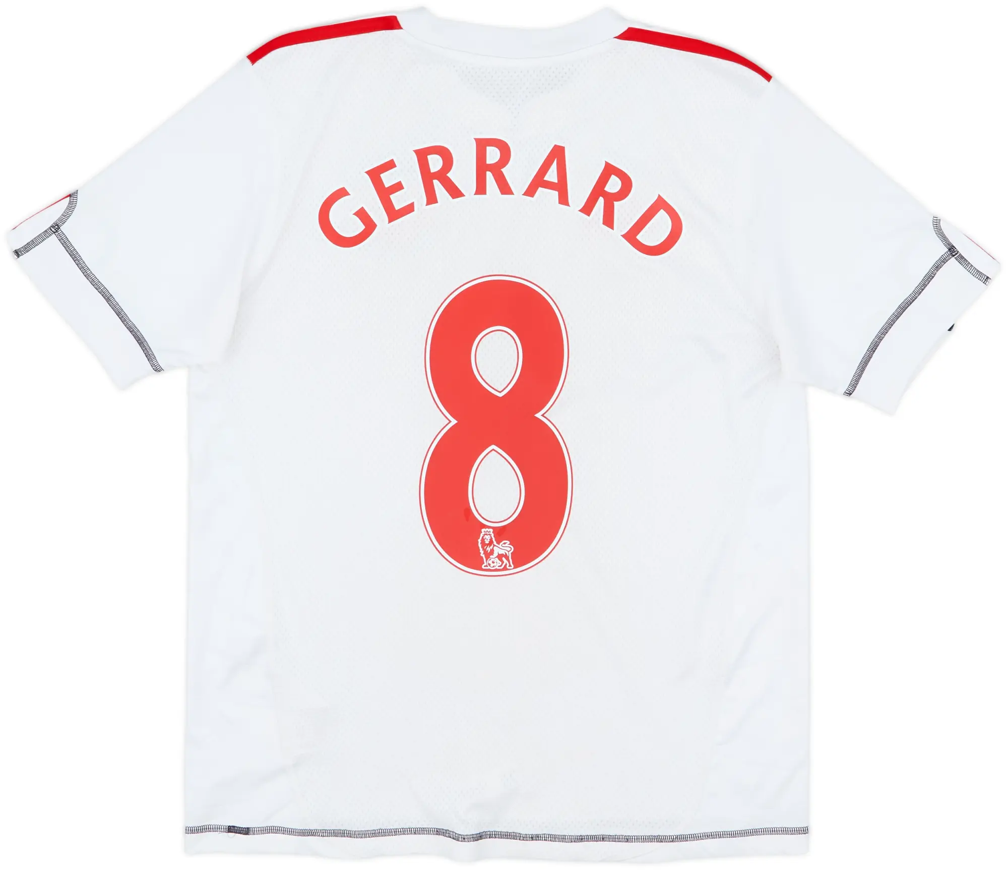 2009-10 Liverpool Third Shirt Gerrard #8 - 6/10 - (XL.Boys)