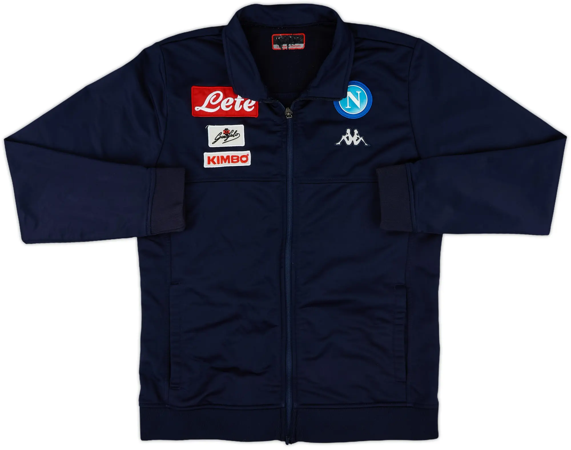 2015-16 Napoli Macron Track Jacket - 8/10 - (L.Boys)
