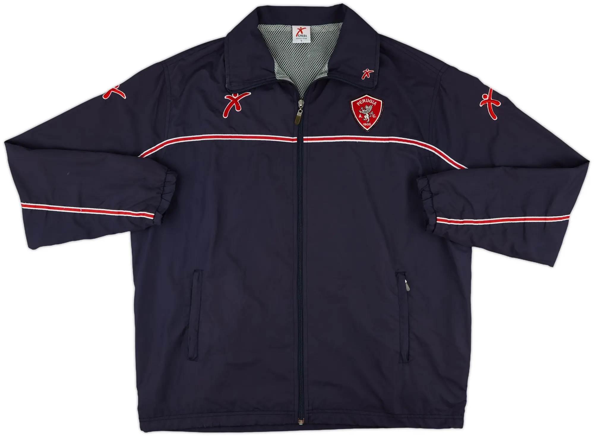 2003-04 Perugia Galex Track Jacket - 8/10 - (L)