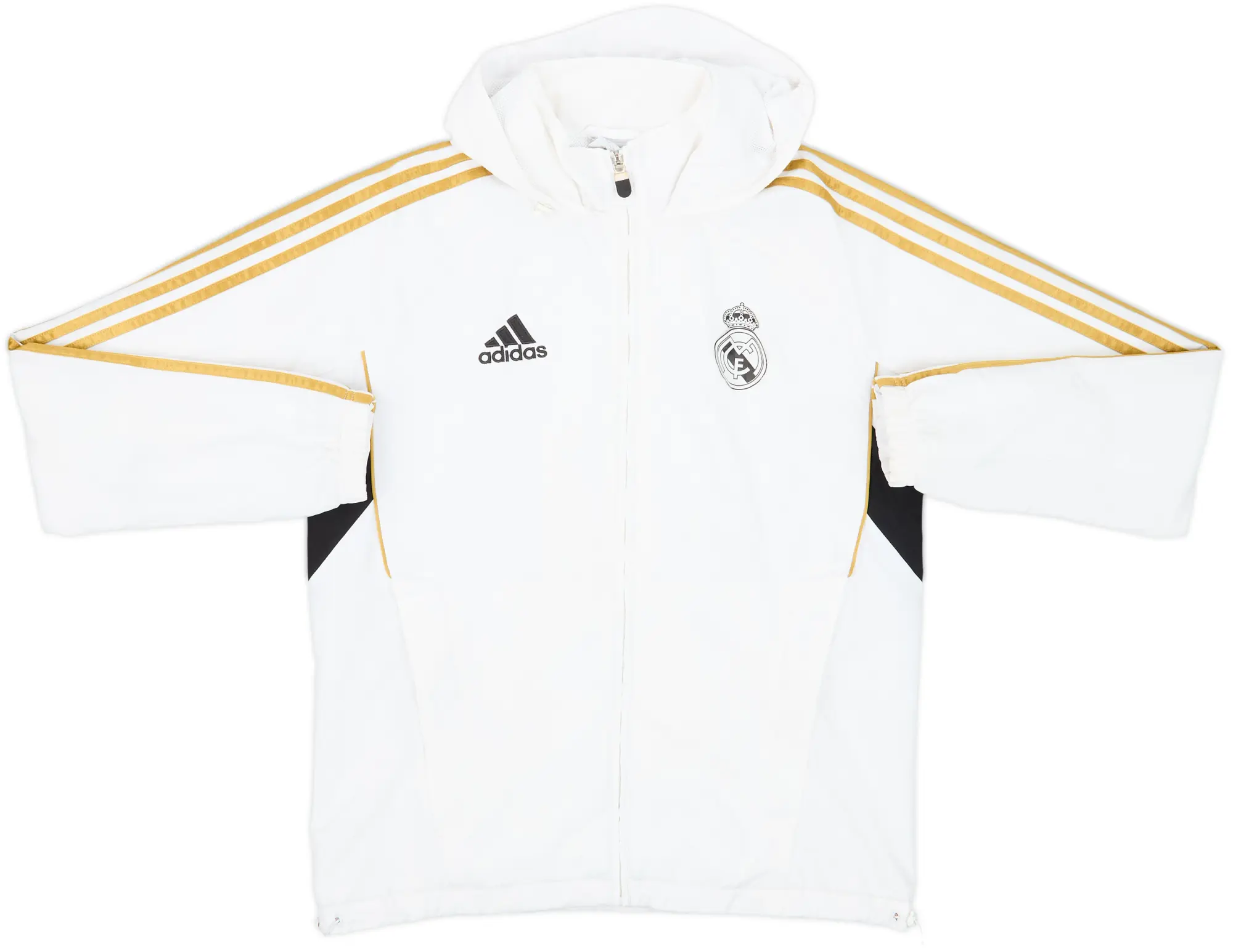 2011-12 Real Madrid adidas Hooded Track Jacket - 6/10 - (S)