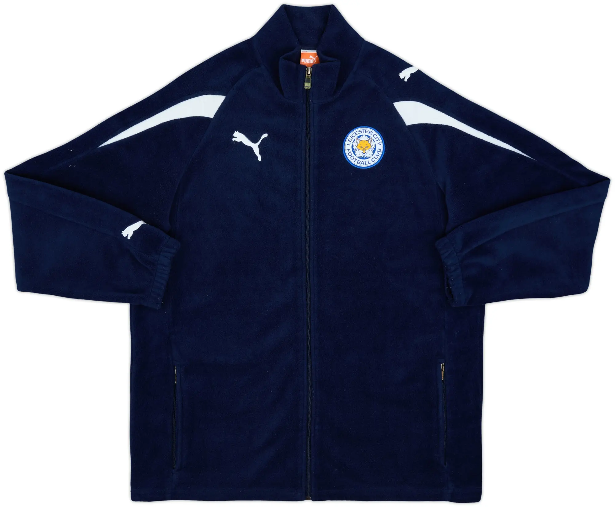 2012-13 Leicester Puma Fleece Track Jacket - 8/10 - (L)
