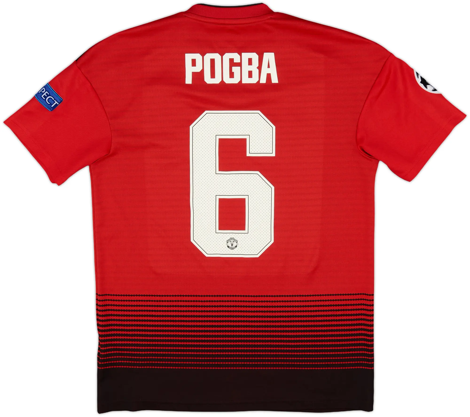 2018-19 Manchester United Home Shirt Pogba #6 - 10/10 - (S)