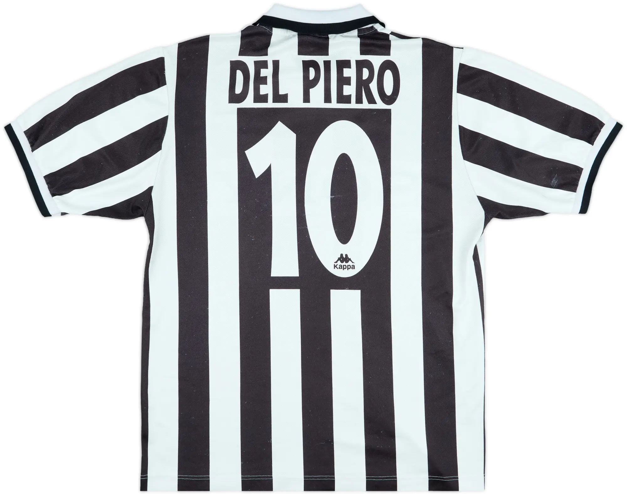 1995-97 Juventus Home Shirt Del Piero #10 - 6/10 - (L)