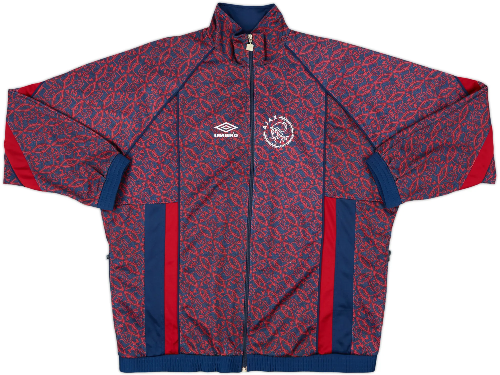 1994-95 Ajax Umbro Track Jacket - 8/10 - (XXL)