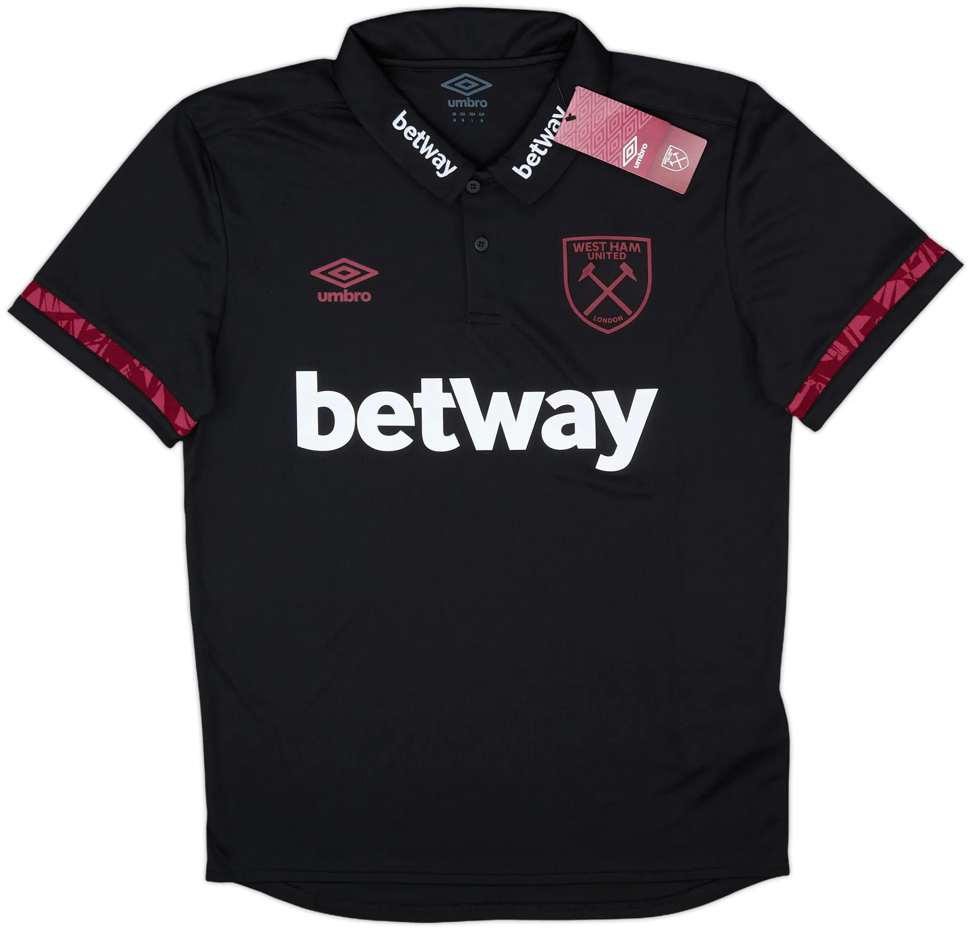 Umbro West Ham United Mens SS Home Shirt 2020/21