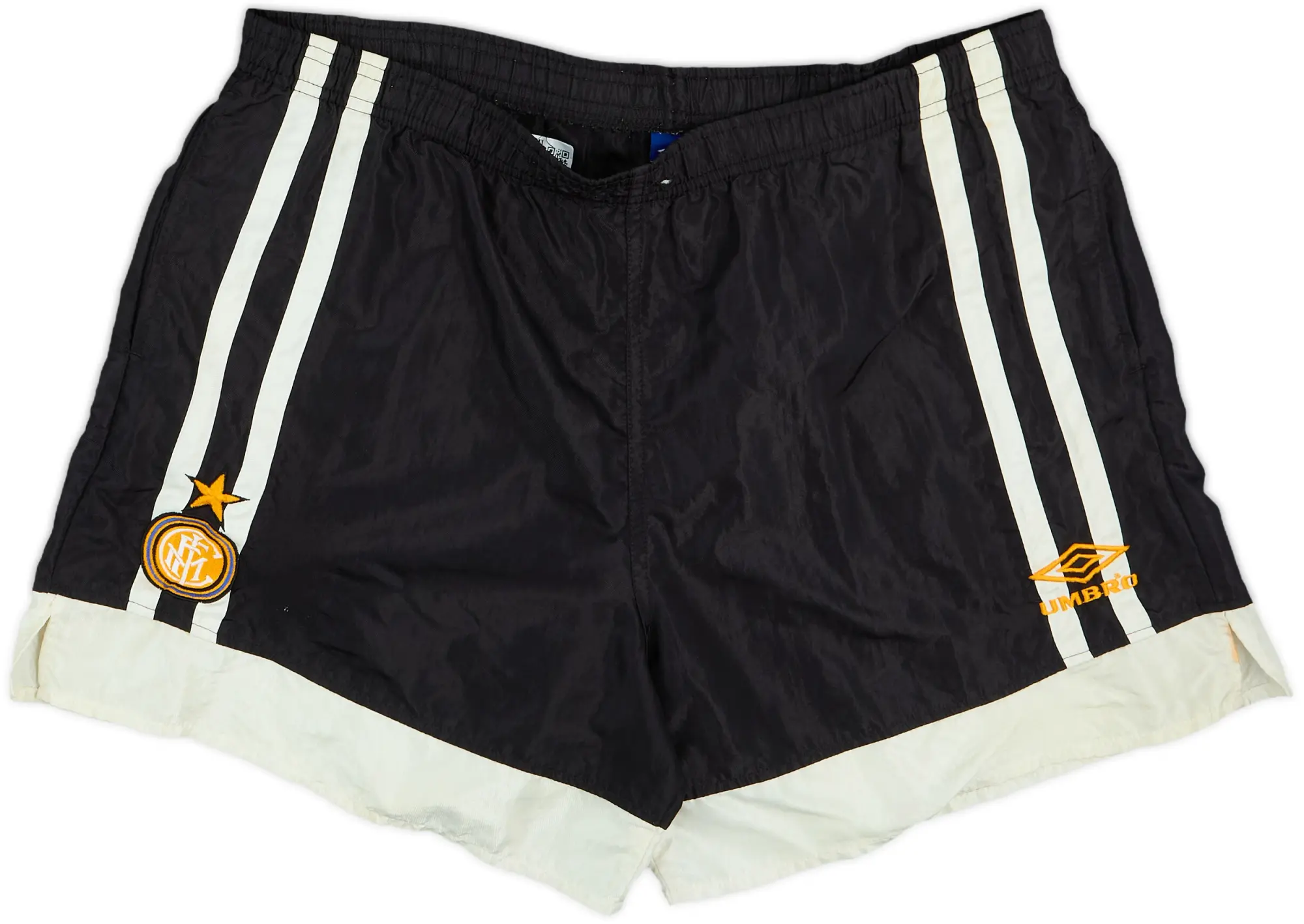 1990s Inter Milan Umbro Training Shorts - 9/10 - (L)