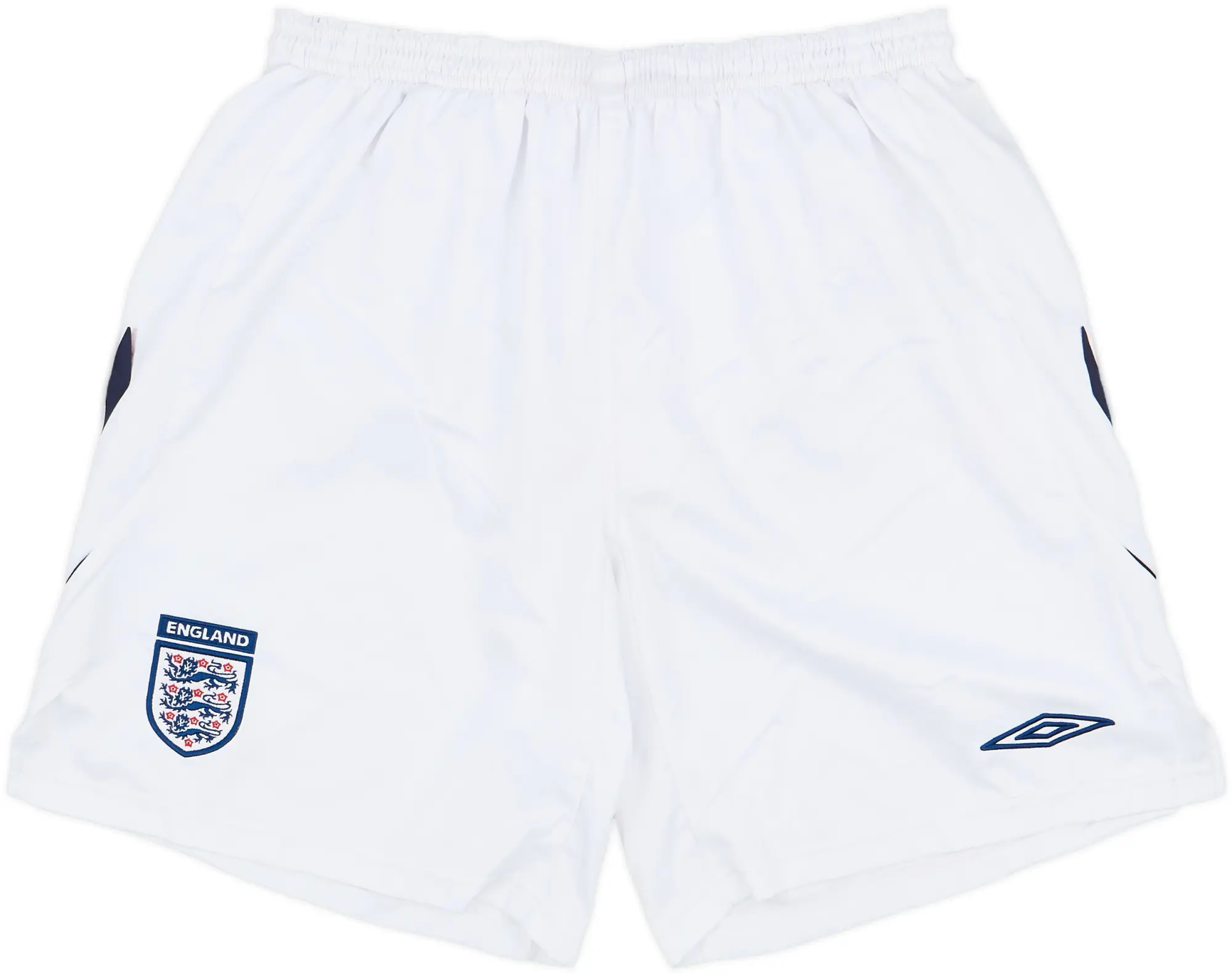 2007-08 England Alternate Home Shorts - 6/10 - (XL)