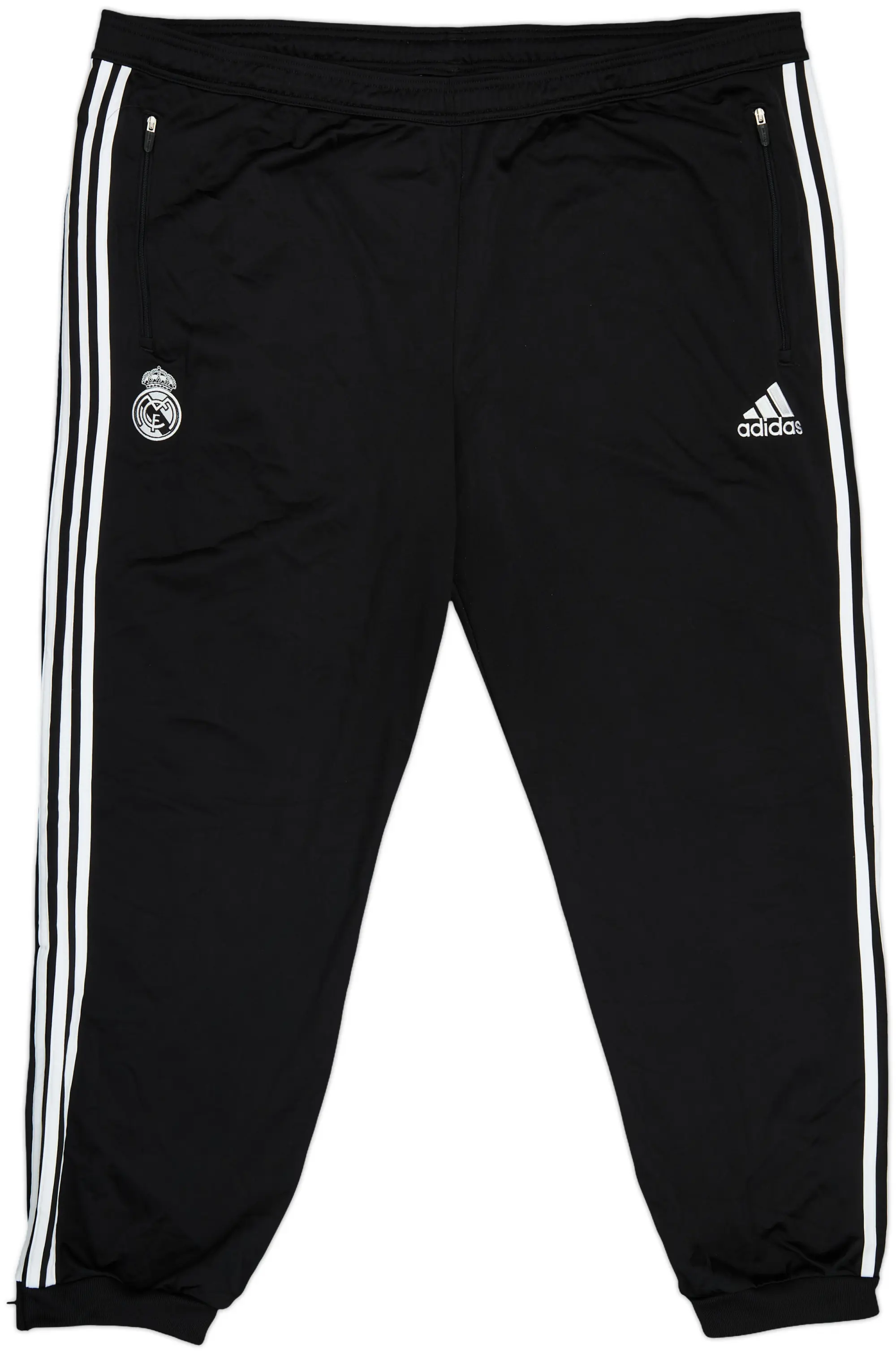 2014-15 Real Madrid adidas Track Pants/Bottoms - 8/10 - (XXL)