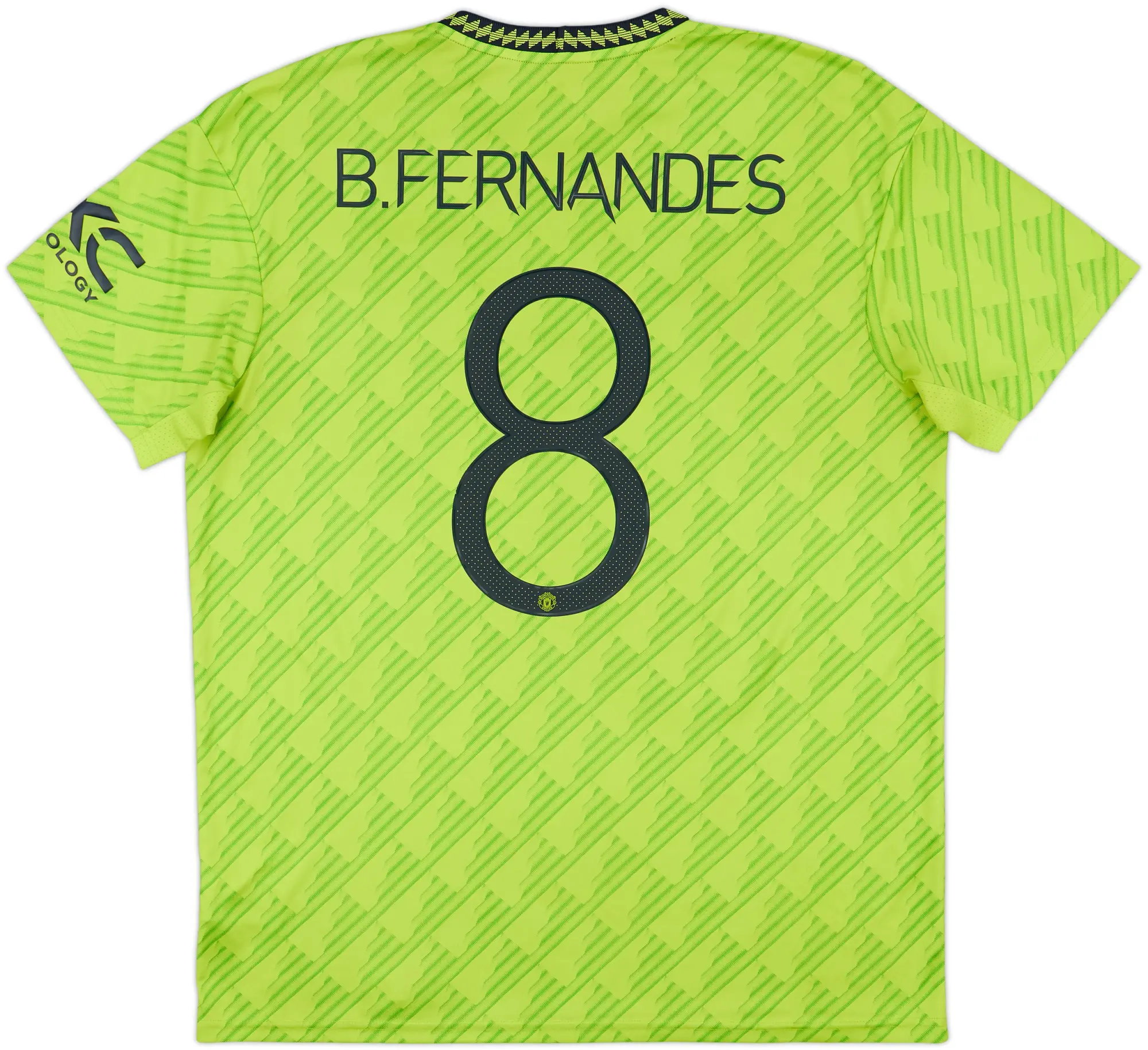 2022-23 Manchester United Third Shirt B.Fernandes #8 - 8/10 - (XL)