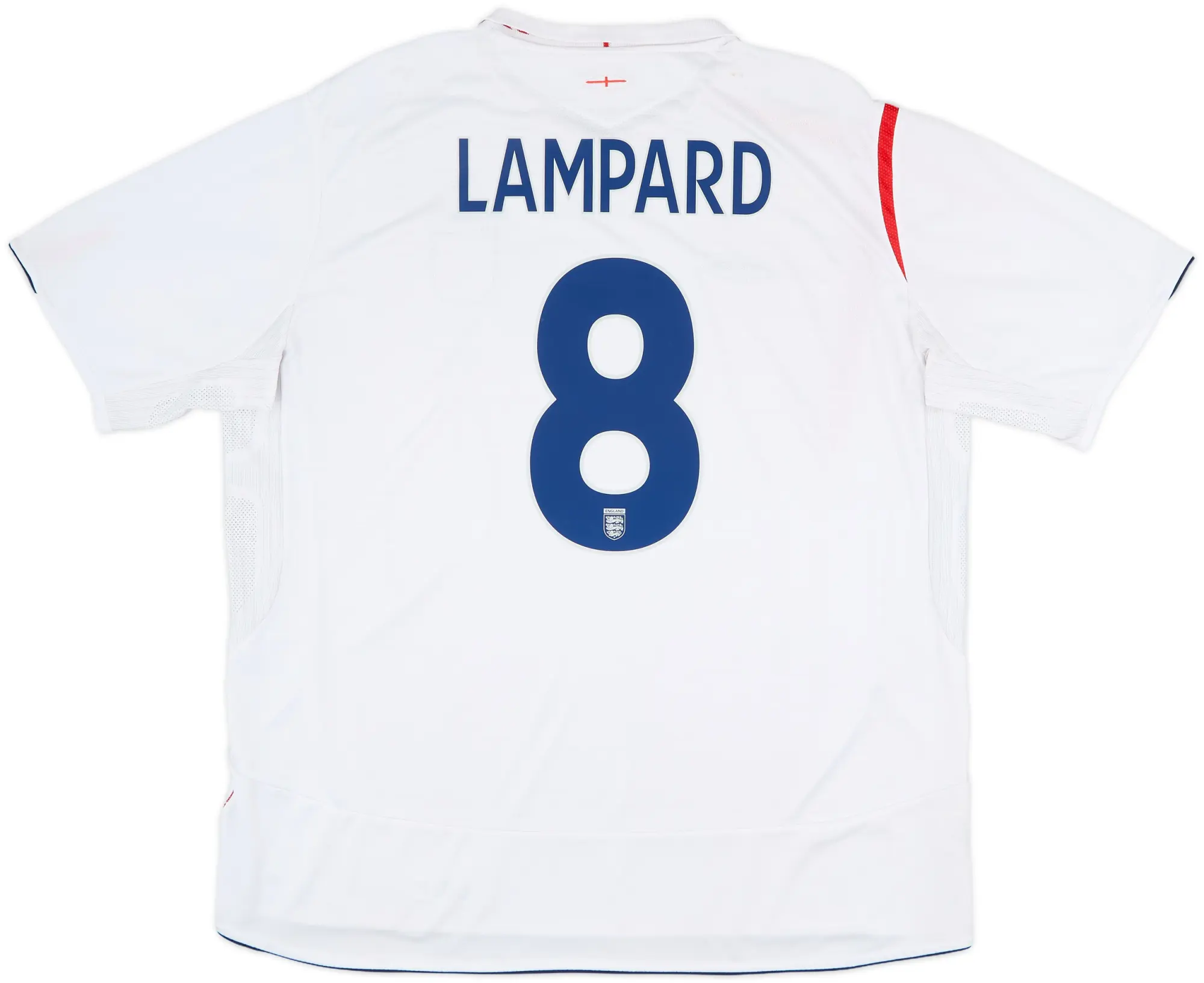2005-07 England Home Shirt Lampard #8 - 7/10 - (3XL)