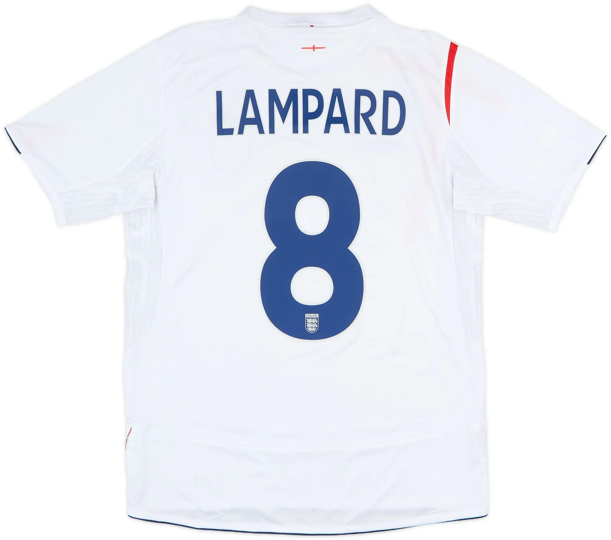 2005-07 England Home Shirt Lampard #8 - 6/10 - (M)