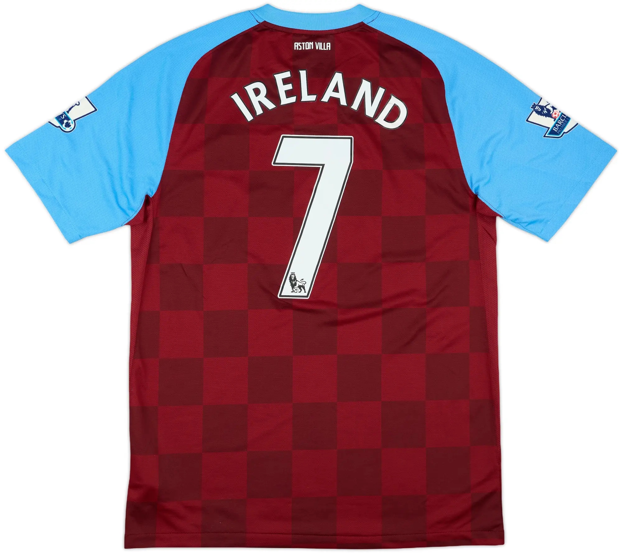 2011-12 Aston Villa Home Shirt Ireland #7 - 4/10 - (M)