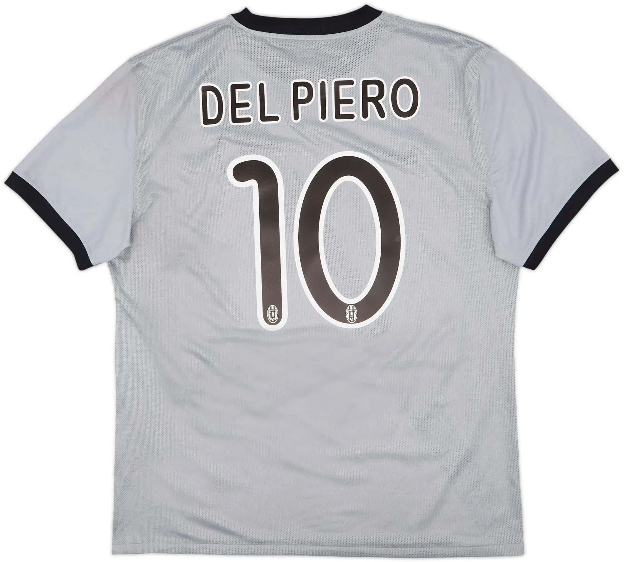 2009-10 Juventus Player Issue Away Shirt Del Piero #10 - 8/10 - (XL)