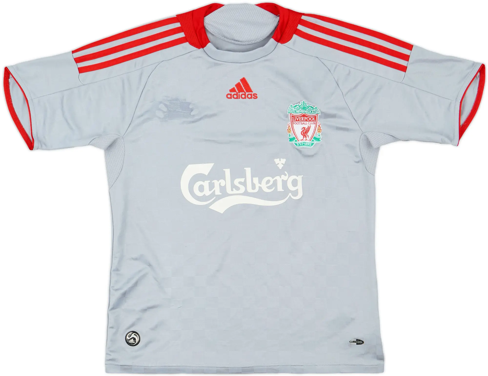 2008-09 Liverpool Away Shirt - 4/10 - (L.Boys)