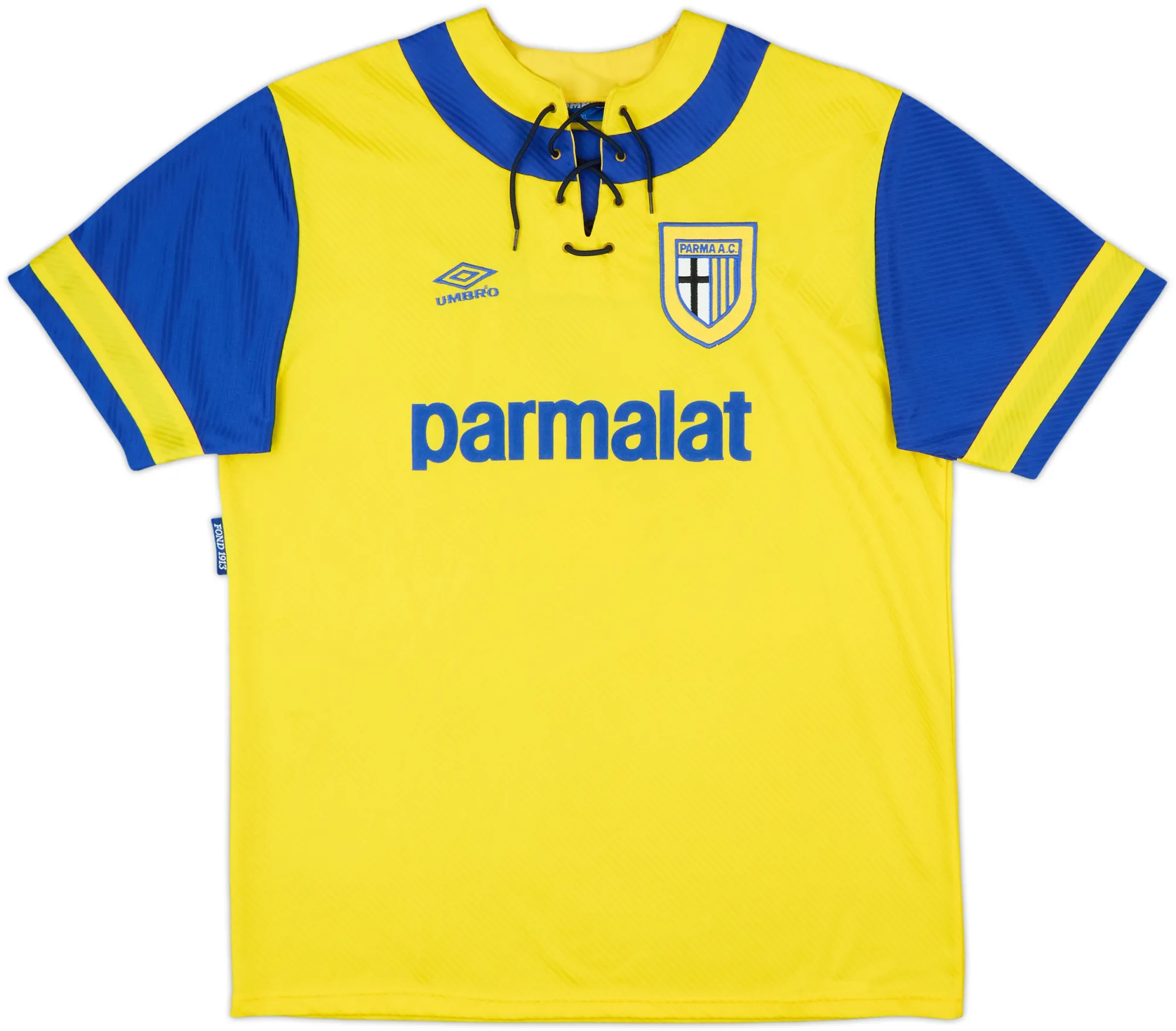 Umbro Parma Mens SS Away Shirt 1993/95