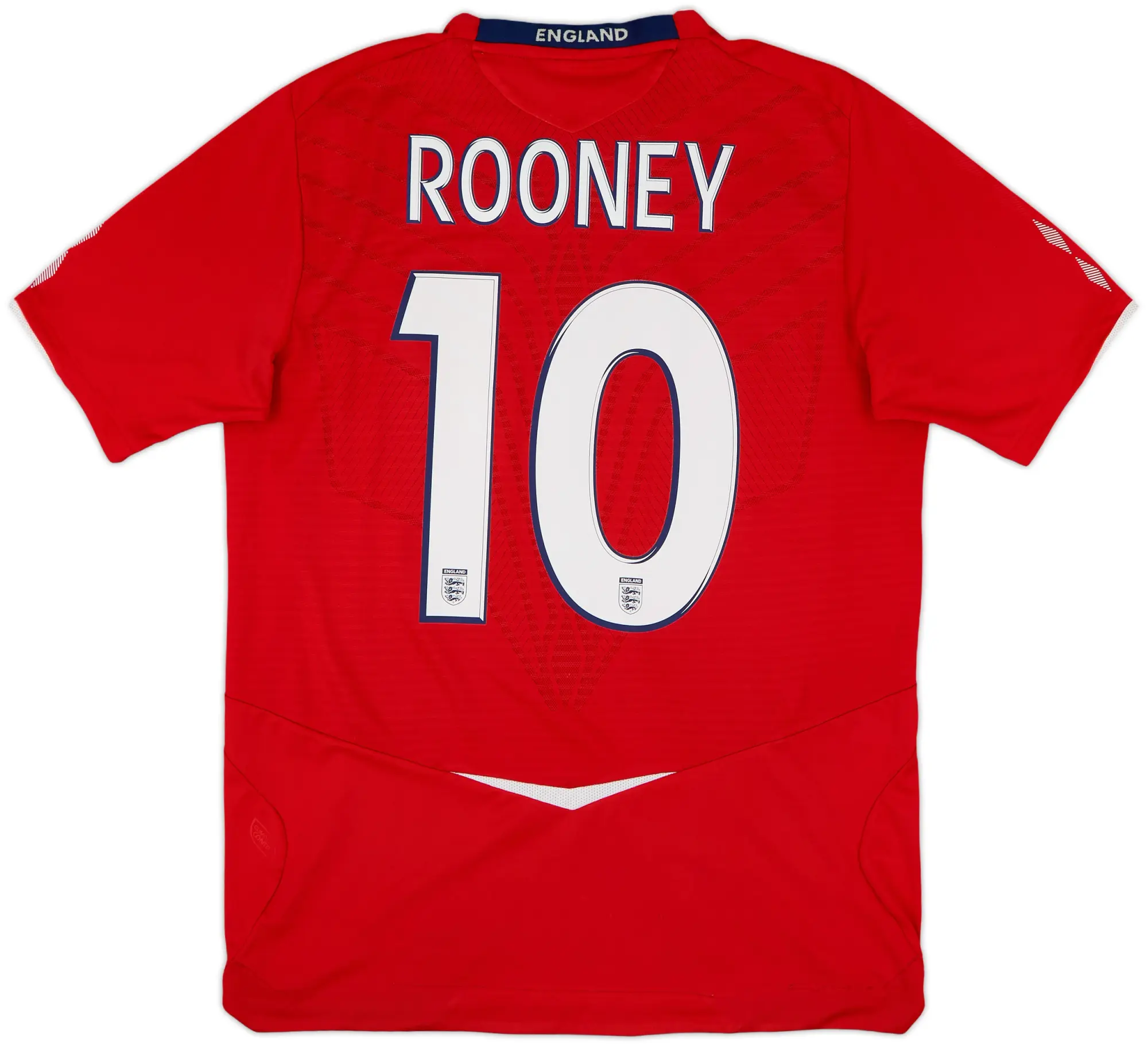 2008-10 England Away Shirt Rooney #9 - 8/10 - (M)