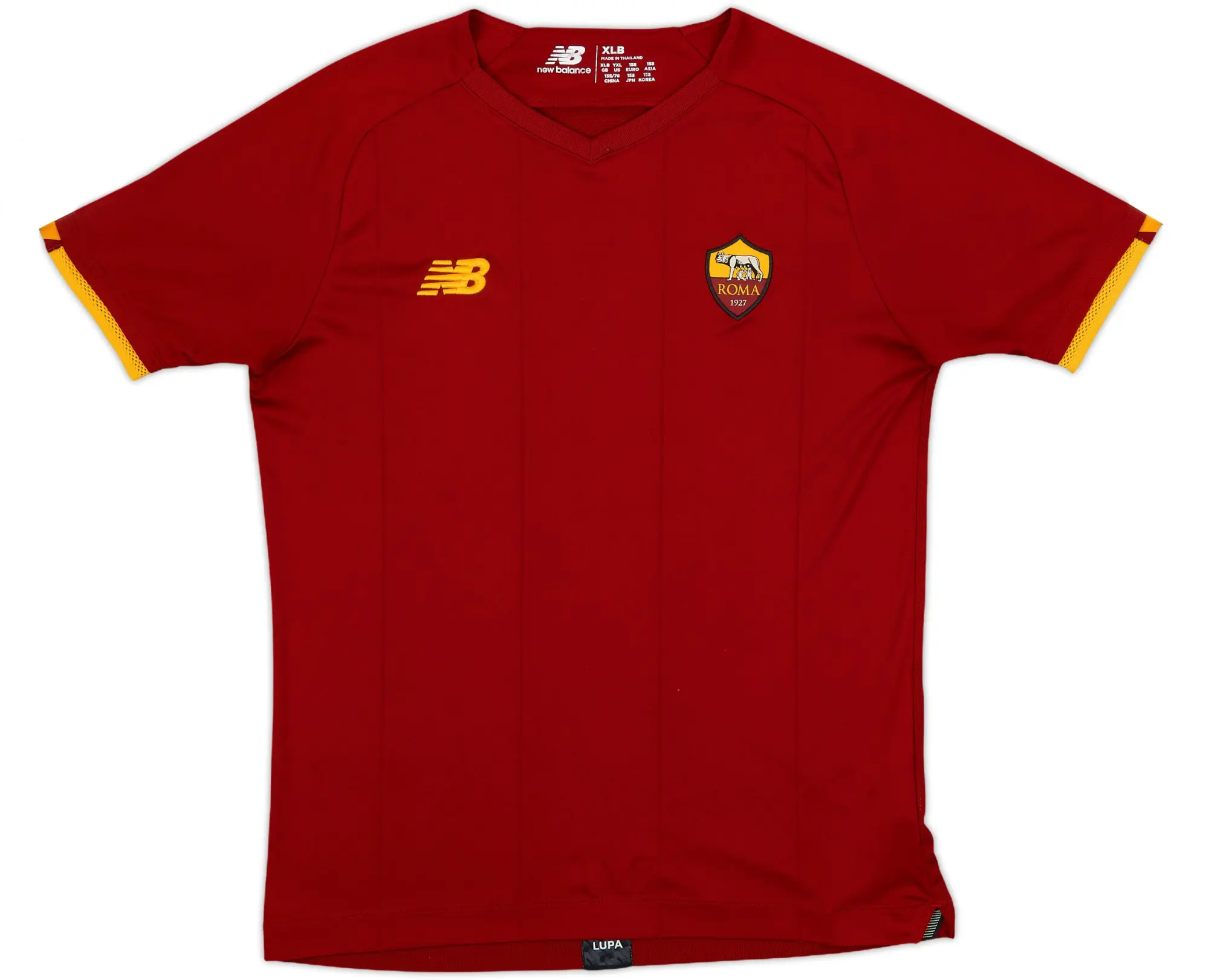 2021-22 Roma Home Shirt - 9/10 - (XL.Boys)