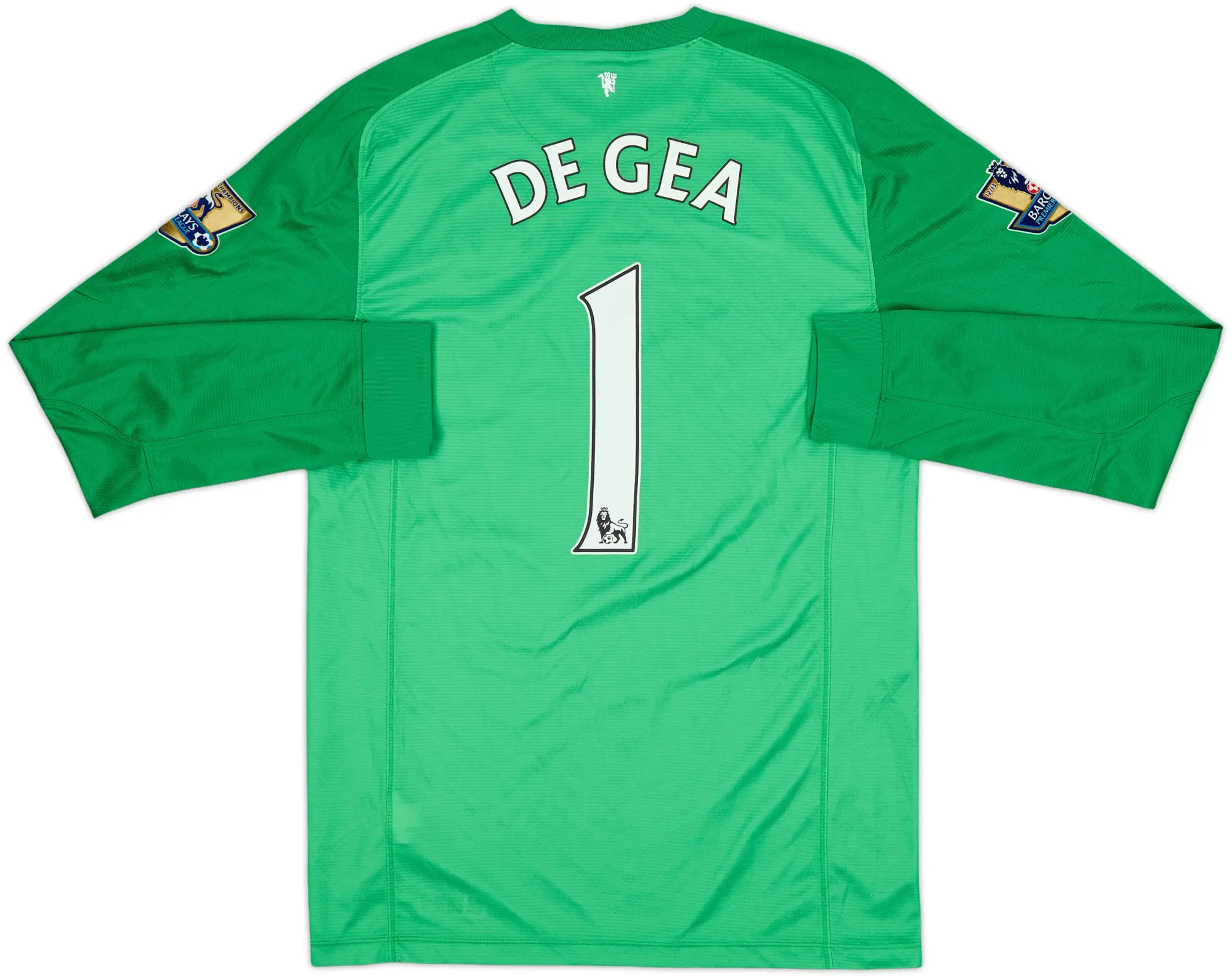 2013-14 Manchester United GK Shirt De Gea #1 - 6/10 - (S)