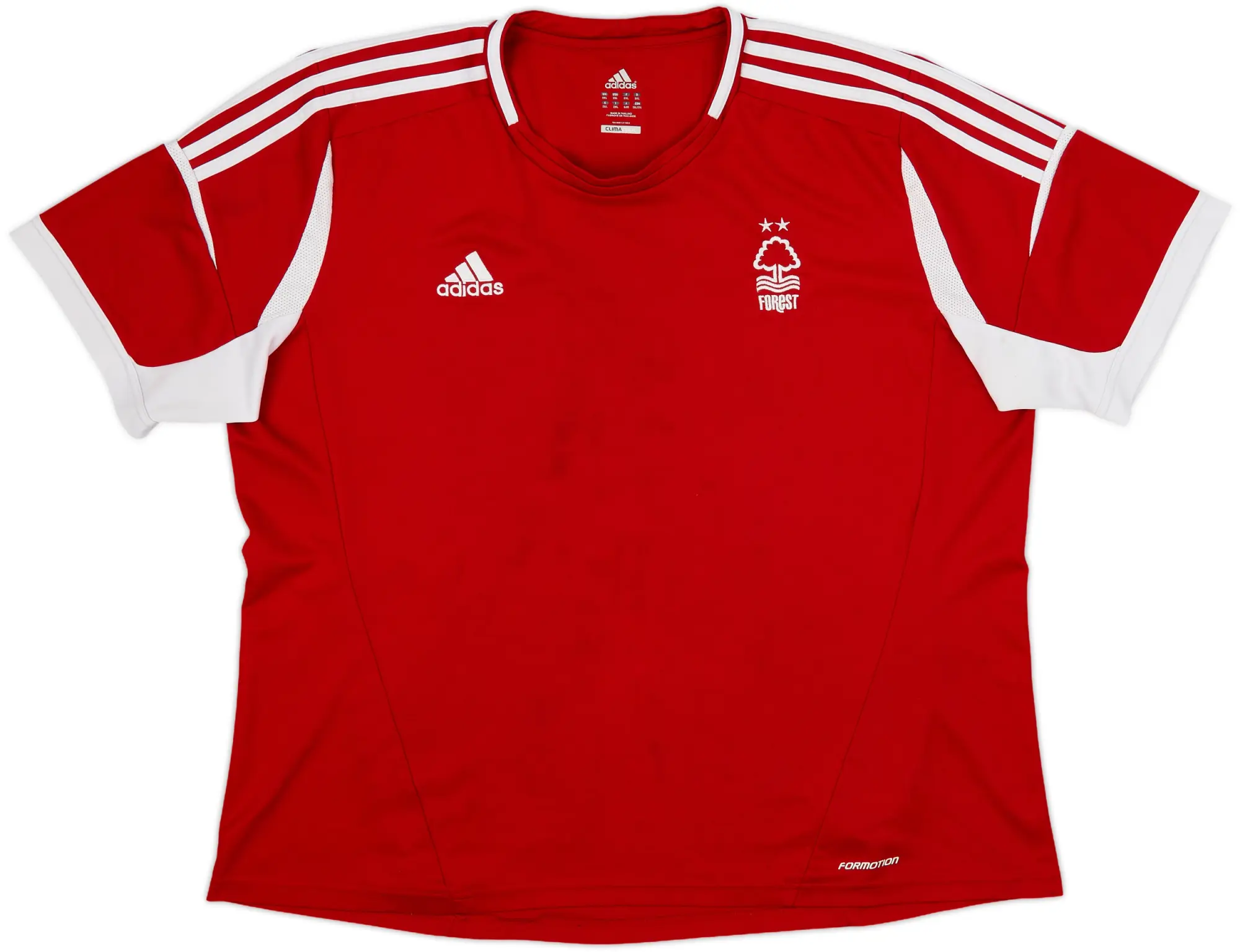 2013-14 Nottingham Forest Player Issue Home Shirt - 8/10 - (XXL)