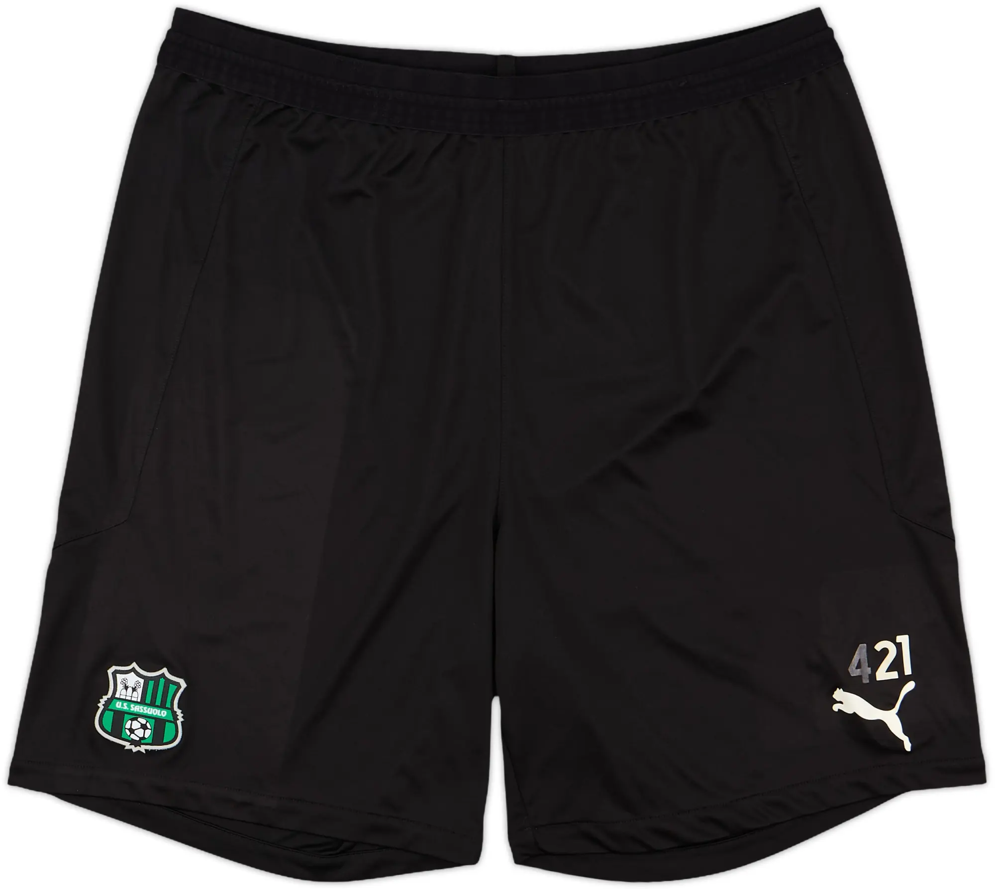 2018-19 Sassuolo Player Issue Training Shorts #21 - 6/10 - (XL)