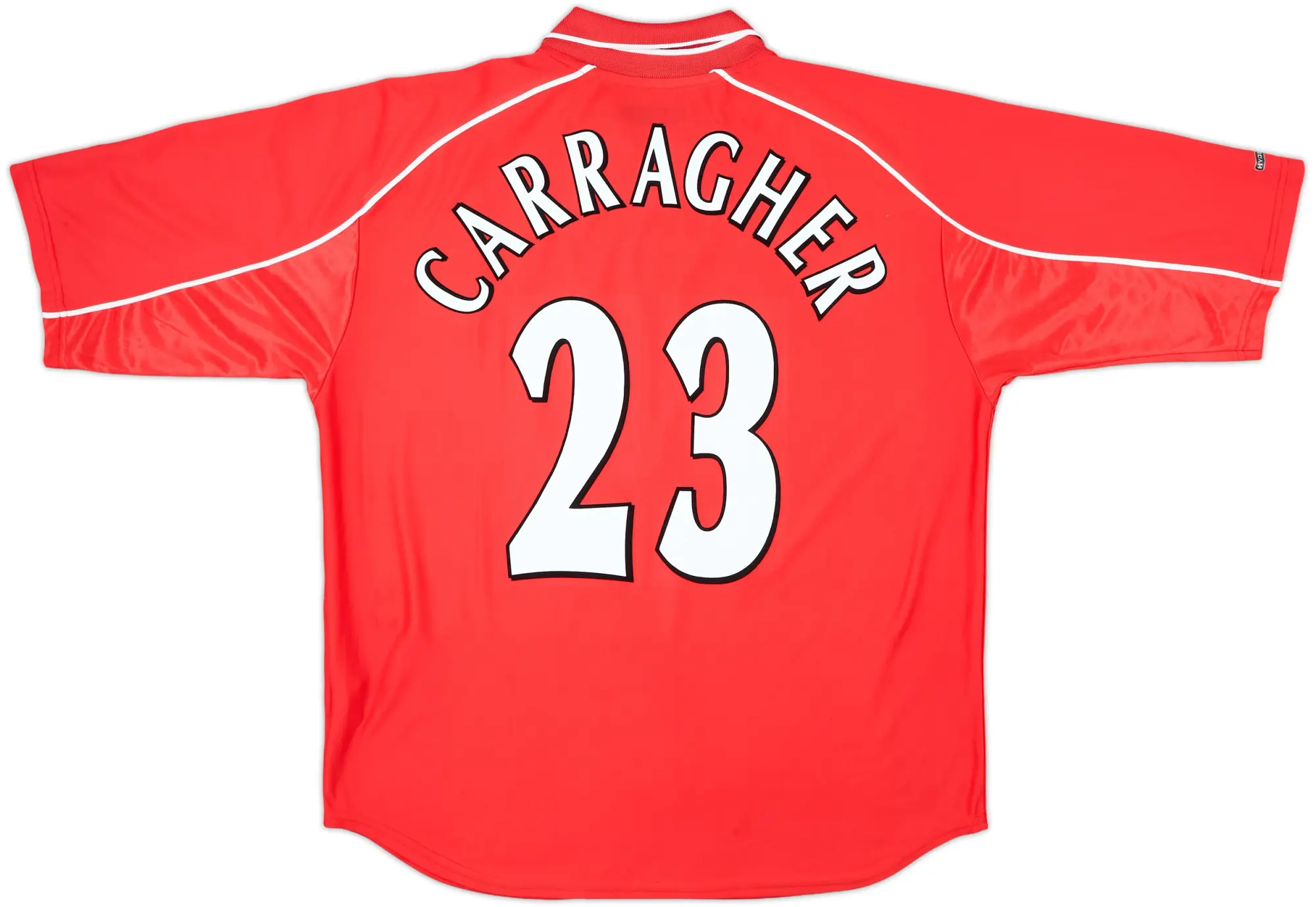 2000-02 Liverpool Home Shirt Carragher #23 - 8/10 - (XL)