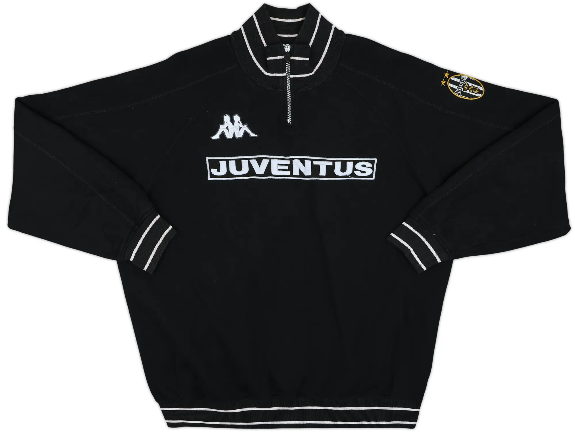 1998-99 Juventus Kappa 1/4 Zip Drill Top - 8/10 - (XXL)