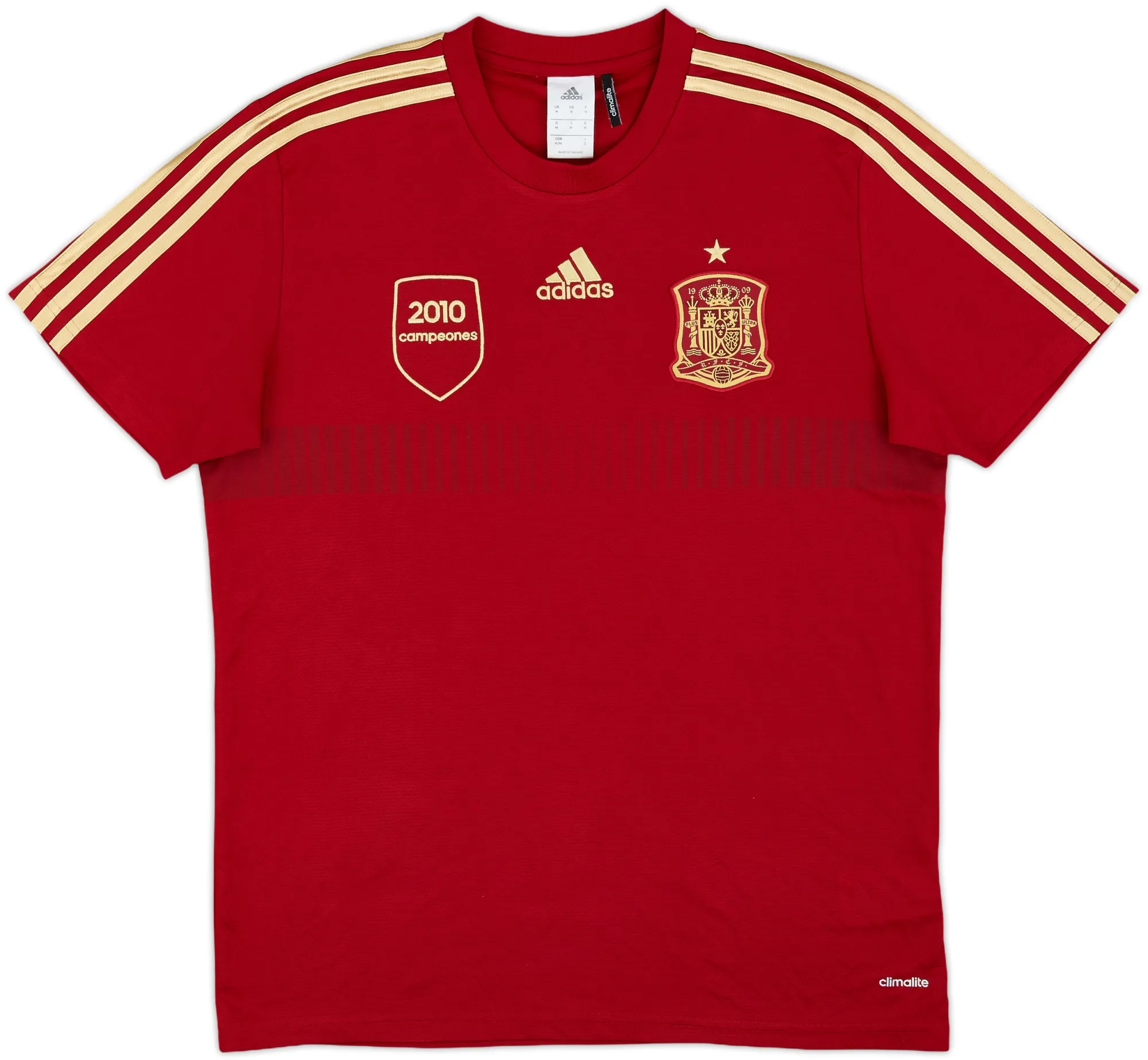 adidas Spain Mens SS Home Shirt 2013
