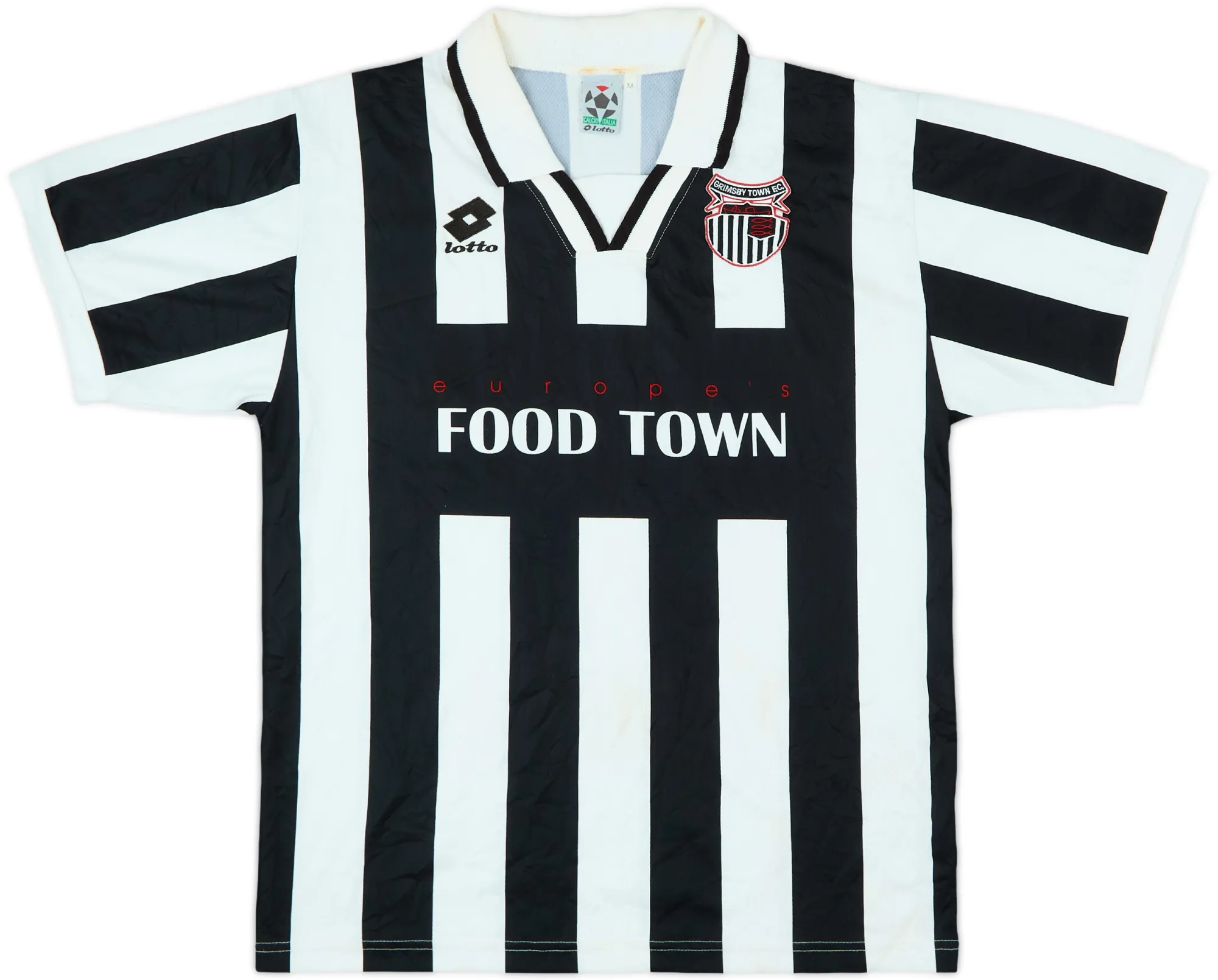 Lotto Grimsby Town Mens SS Home Shirt 1996/98