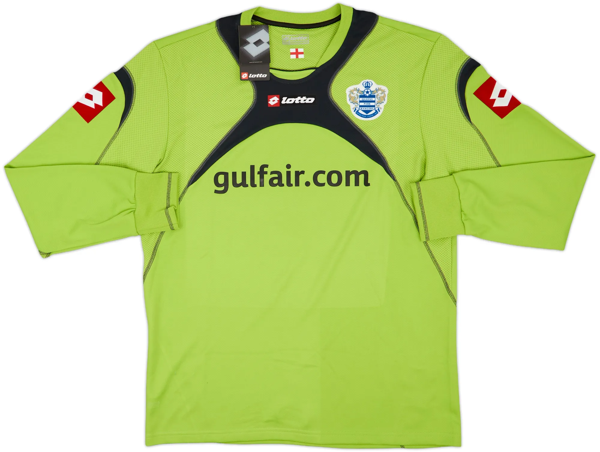 Lotto Queens Park Rangers Mens LS Goalkeeper Home Shirt 2010/11