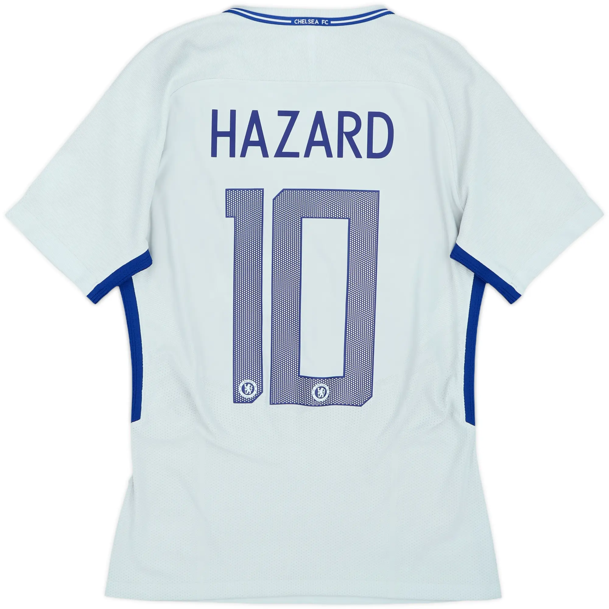 2017-18 Chelsea Authentic Away Shirt Hazard #10 - 9/10 - (S)