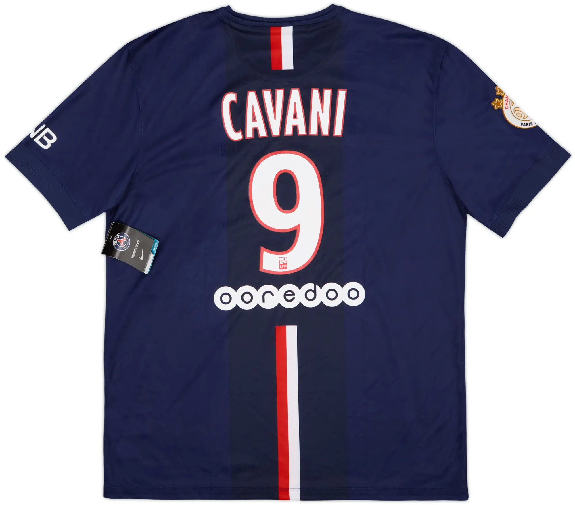 2014-15 Paris Saint-Germain Home Shirt Cavani #9 (XL)