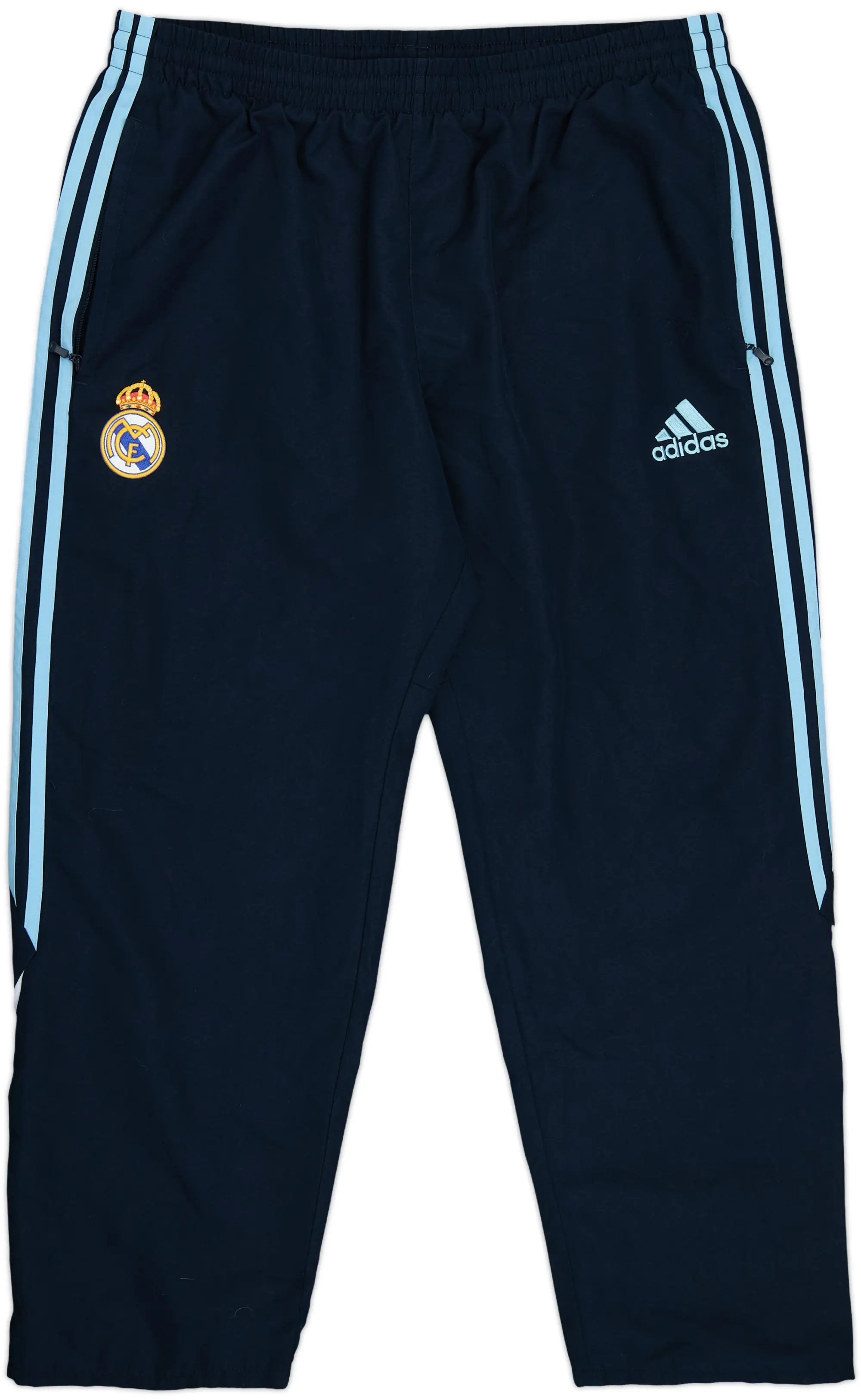 2009-10 Real Madrid adidas Track Pants/Bottoms - 9/10 - (L/XL)