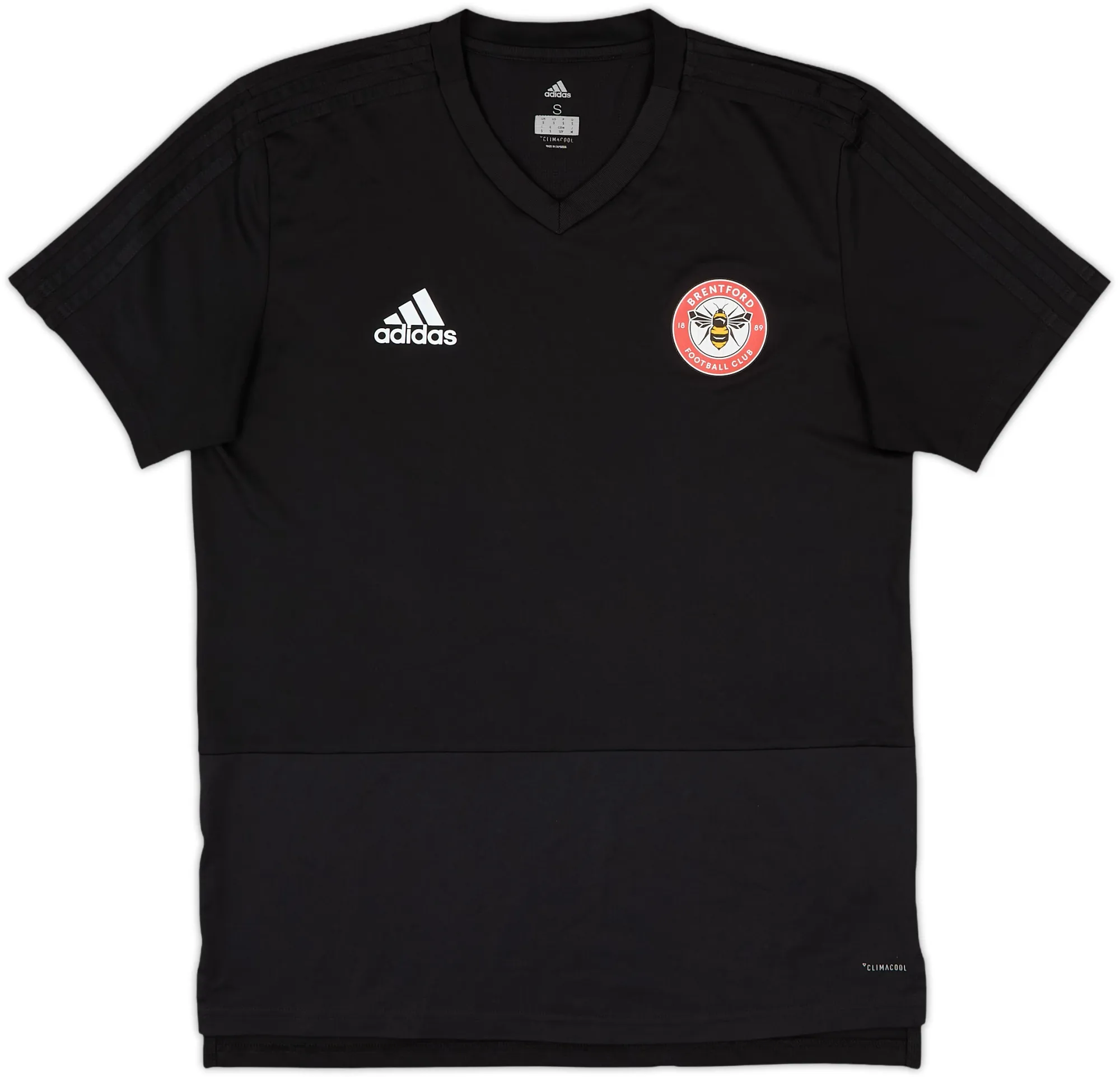 adidas Brentford Mens SS Home Shirt 2018/19