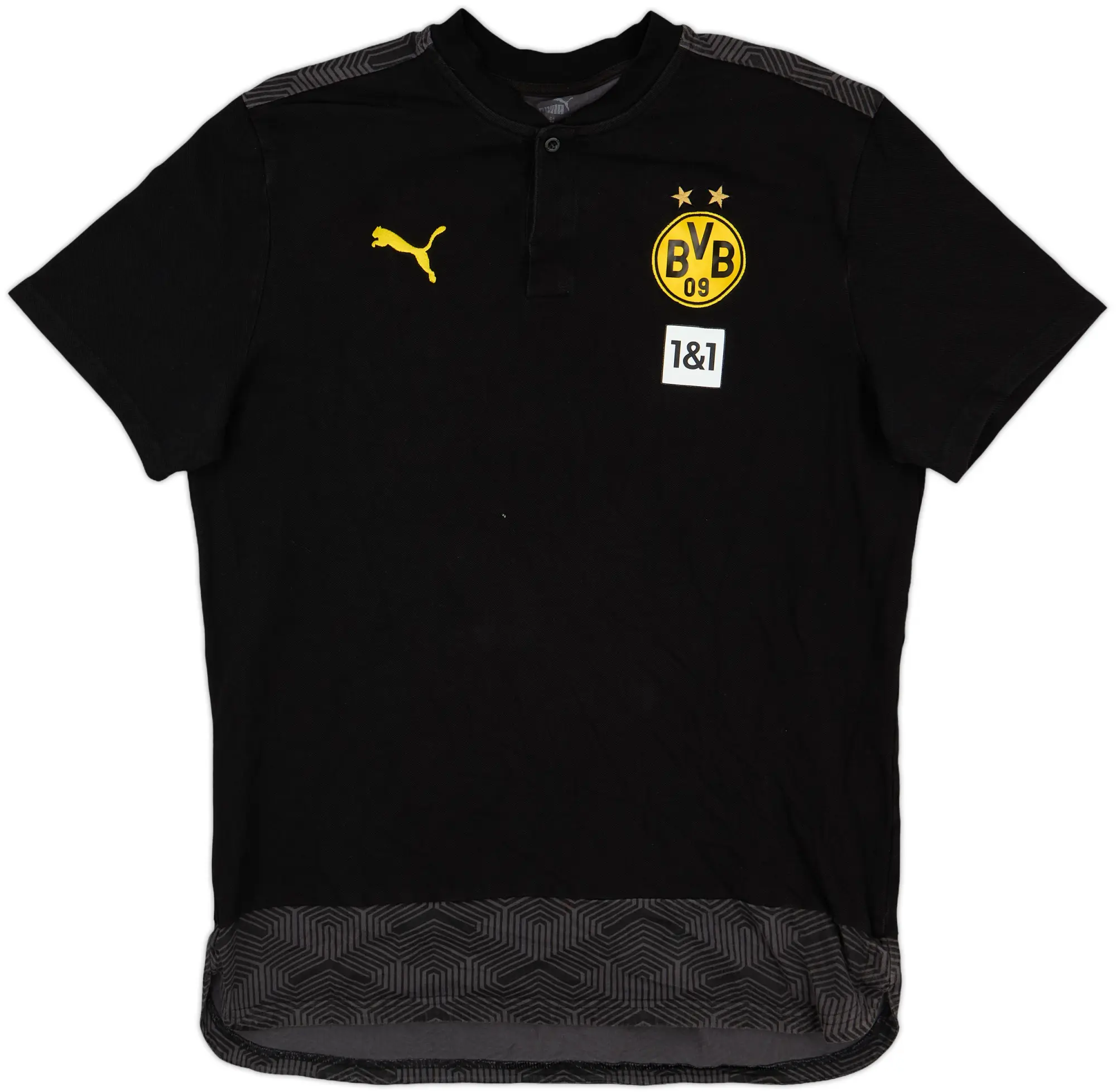 2021-22 Borussia Dortmund Puma Polo Shirt - 8/10 - (XL)