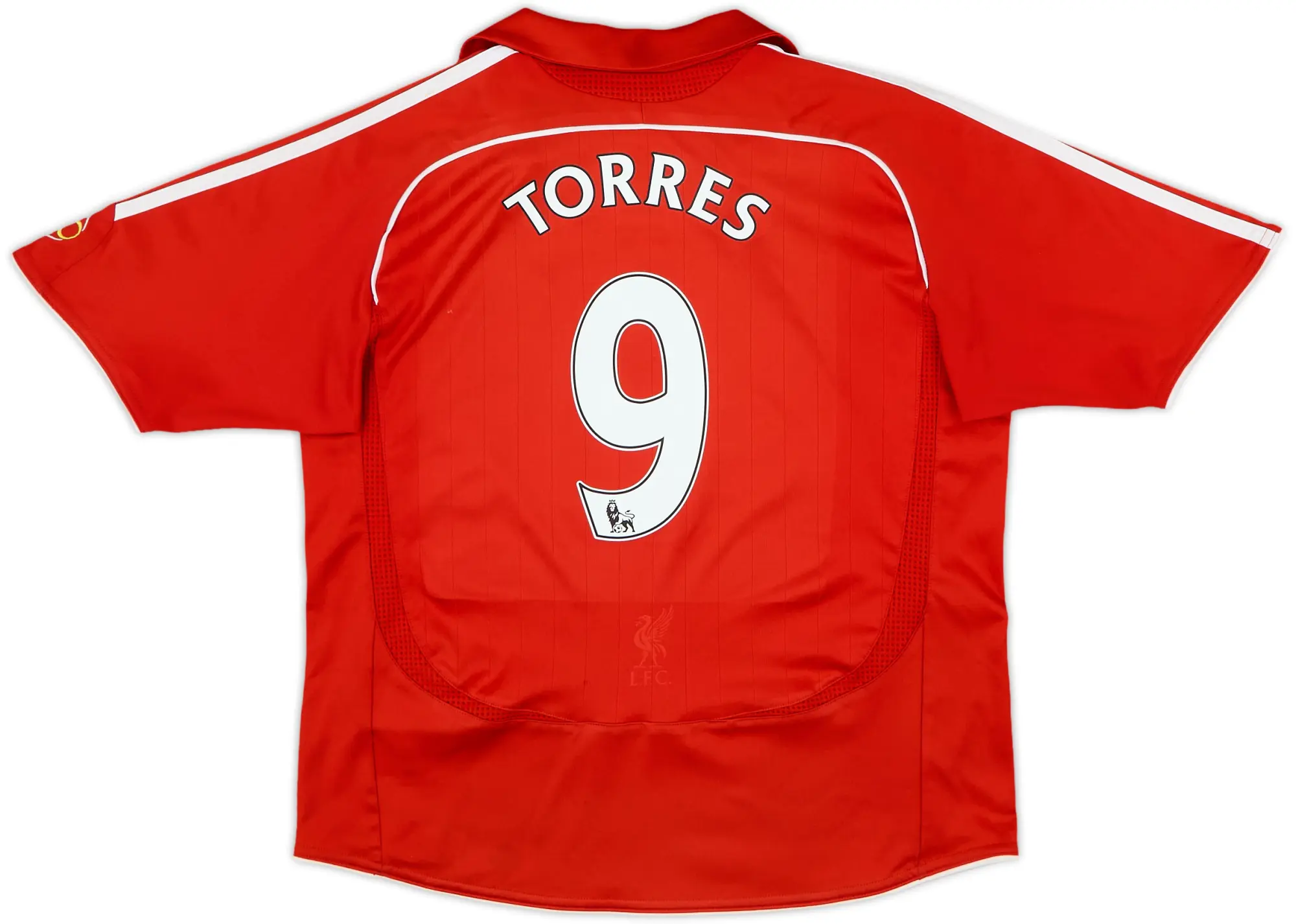 2006-08 Liverpool Home Shirt Torres #9 - 8/10 - (S.Boys)
