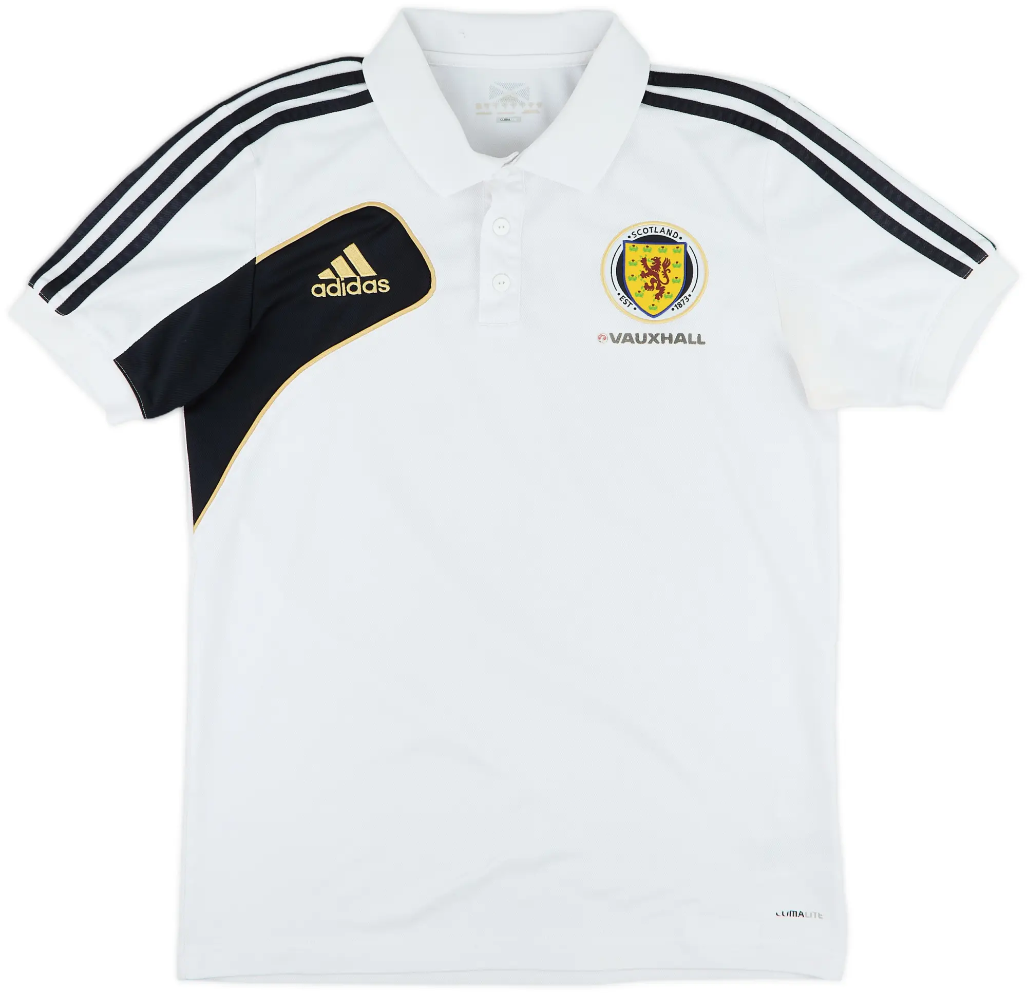 2011-12 Scotland adidas Polo Shirt - 8/10 - (S)