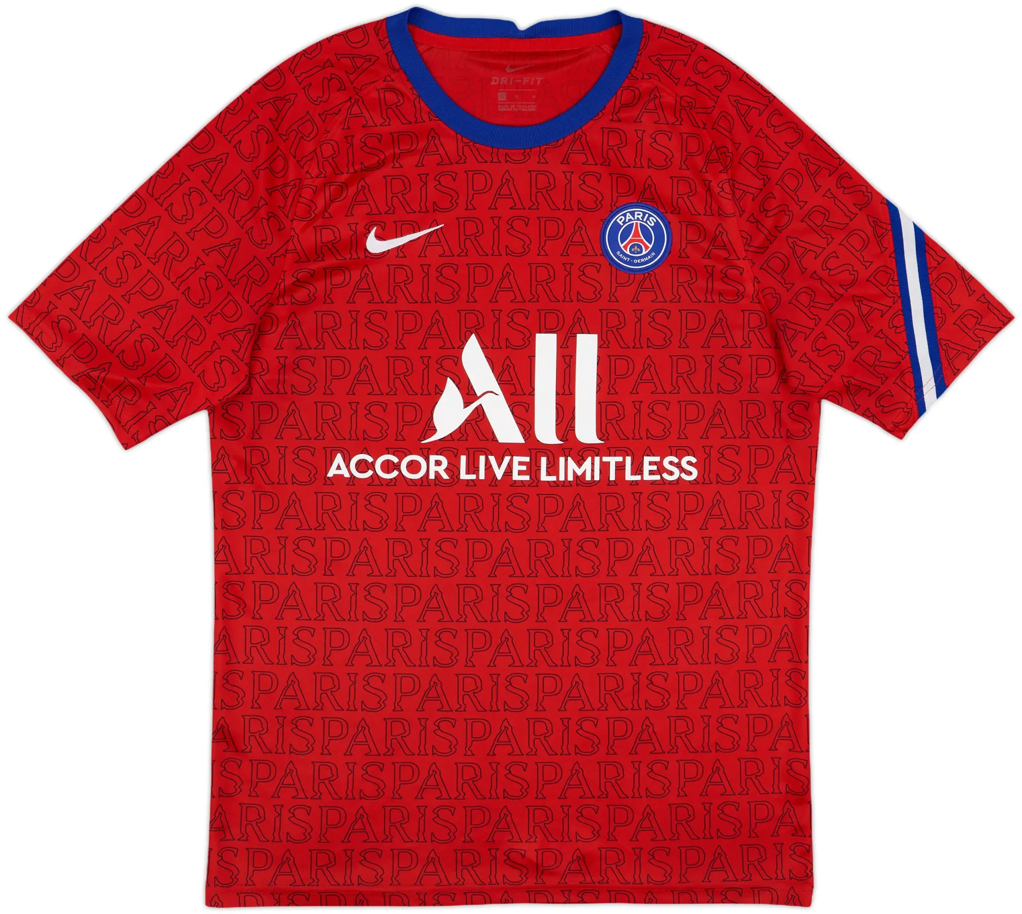 2020-21 Paris Saint-Germain Nike Training Shirt - 7/10 - (M)