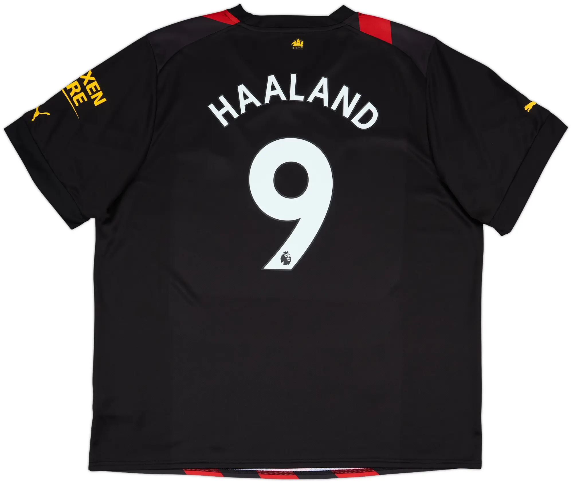 2022-23 Manchester City Away Shirt Haaland #9 - 10/10 - (3XL)