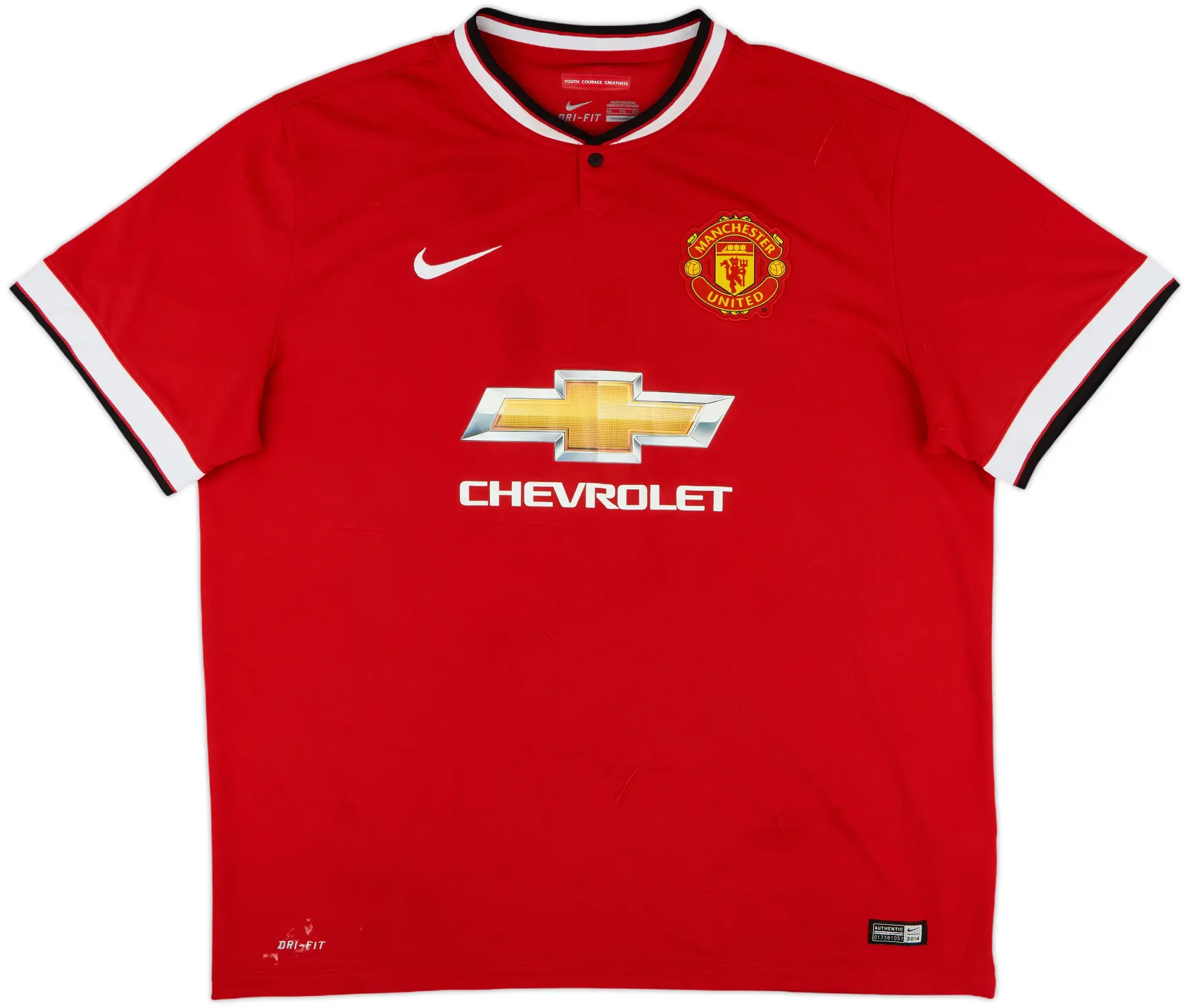 2014-15 Manchester United Home Shirt - 5/10 - (XXL)