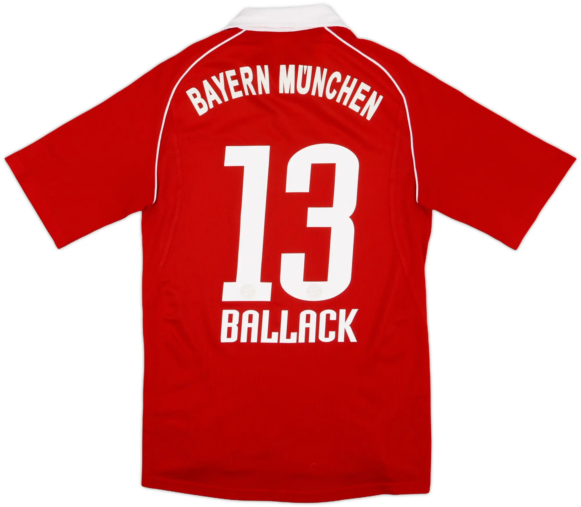 2005-06 Bayern Munich Home Shirt Ballack #13 - 7/10 - (S)