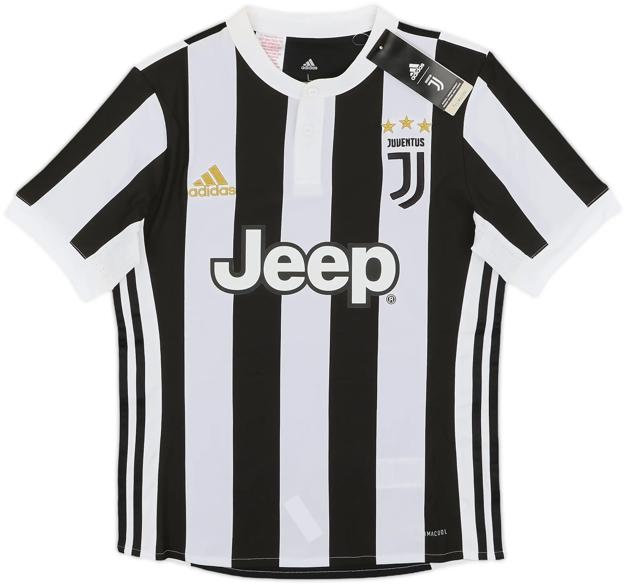 2017-18 Juventus Home Shirt (L.Boys)