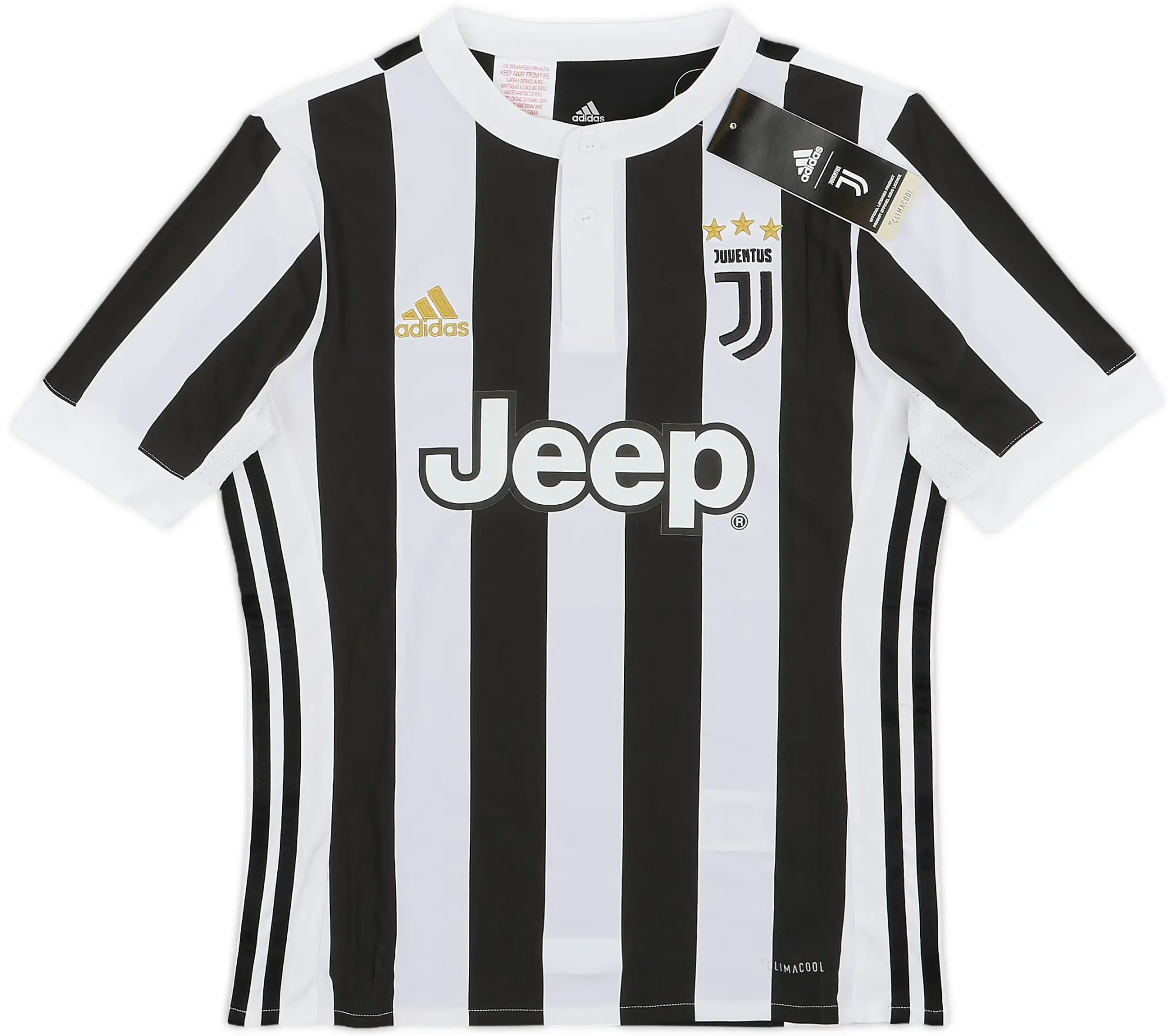 2017-18 Juventus Home Shirt (M.Boys)