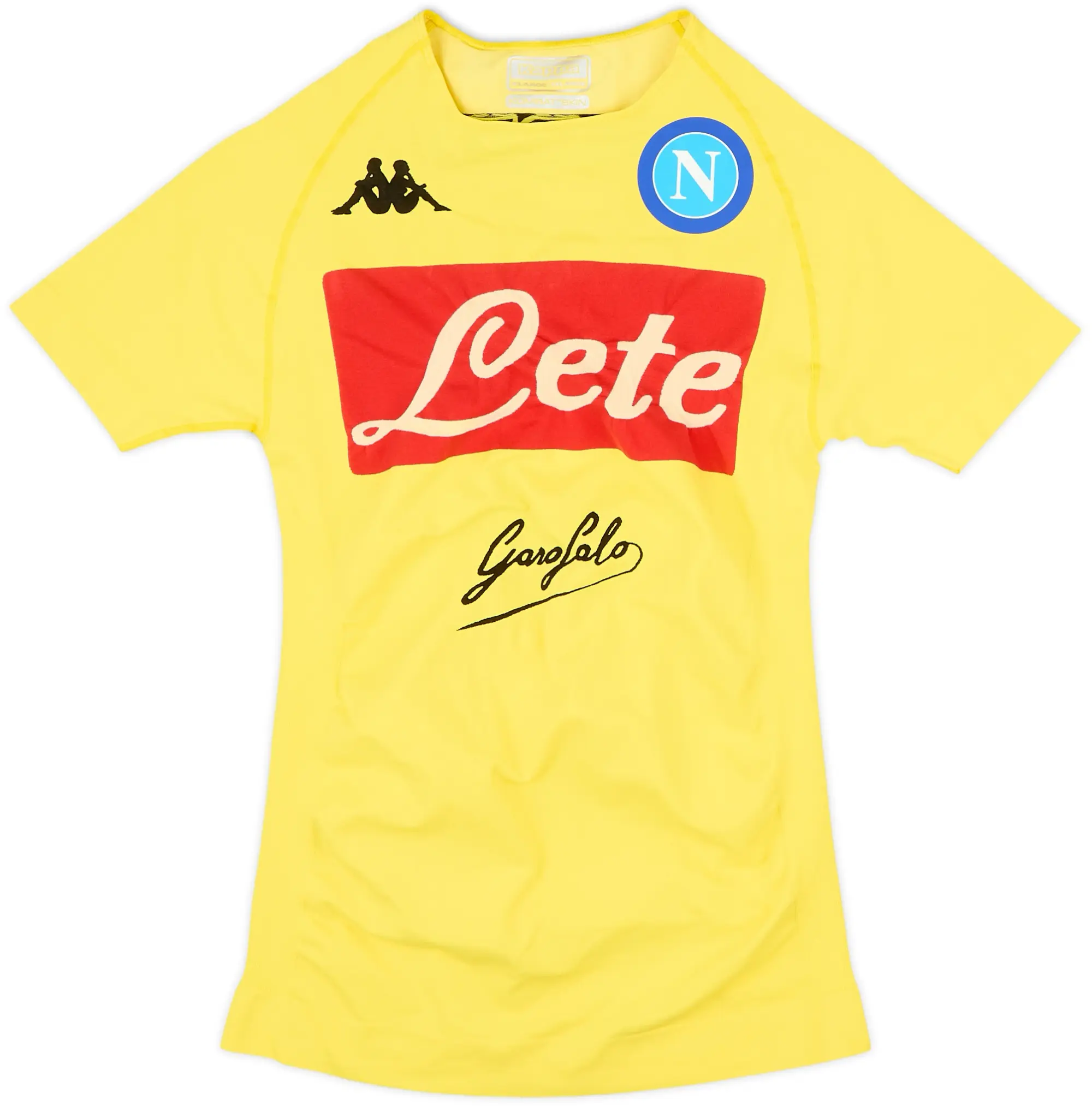 2015-17 Napoli Kappa Player Issue Compression Shirt - 9/10 - (XL/XXL)