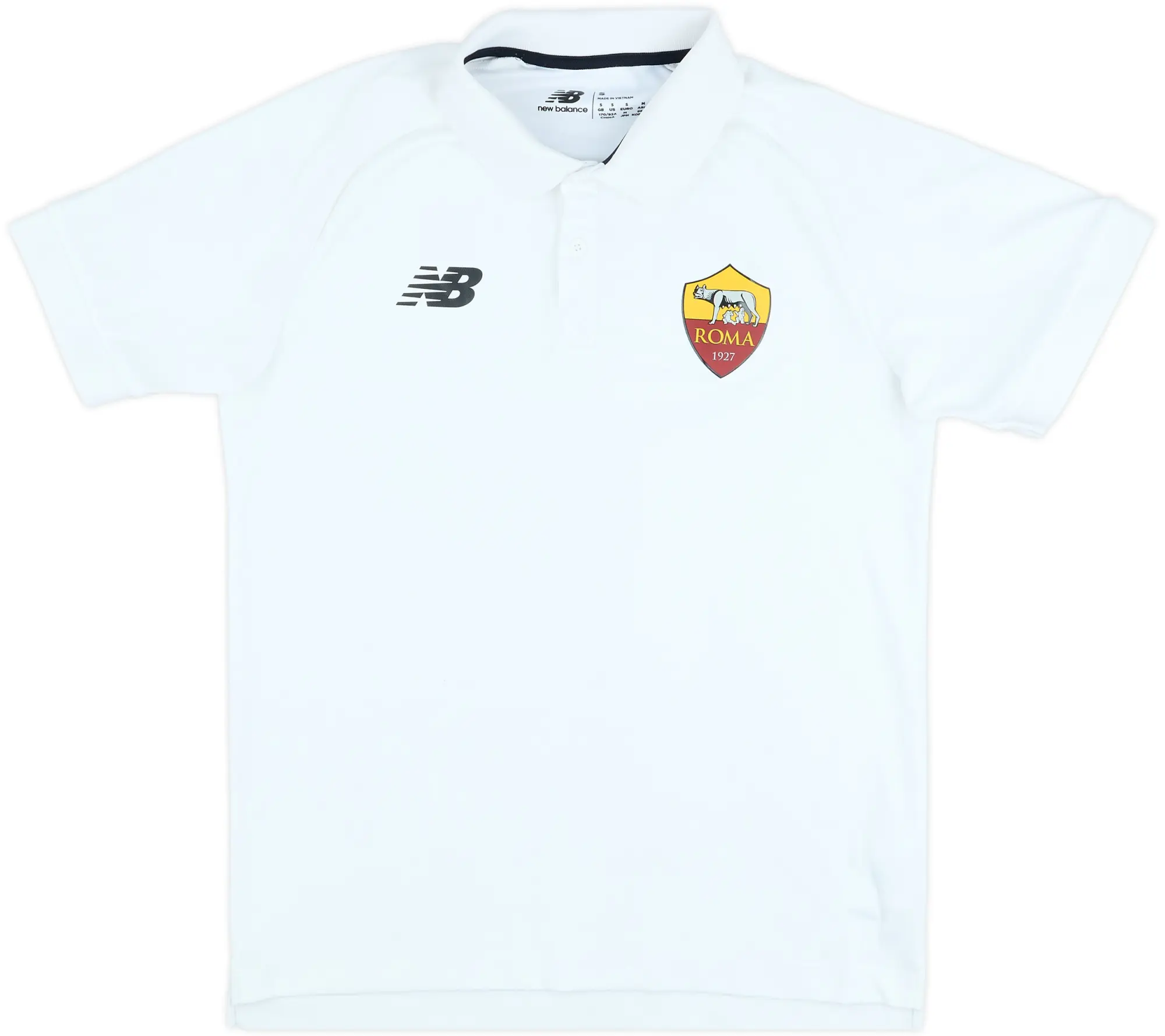 2021-22 Roma New Balance 'Scuola Calcio' Polo Shirt - 7/10 - (S)