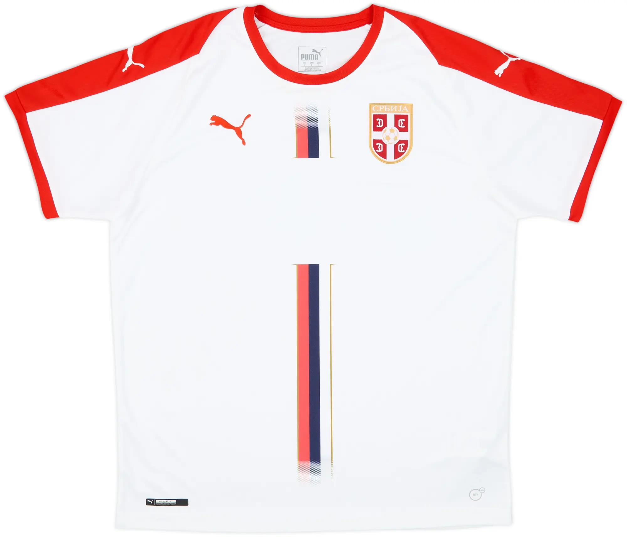 2018-20 Serbia Away Shirt - 10/10 - (L)